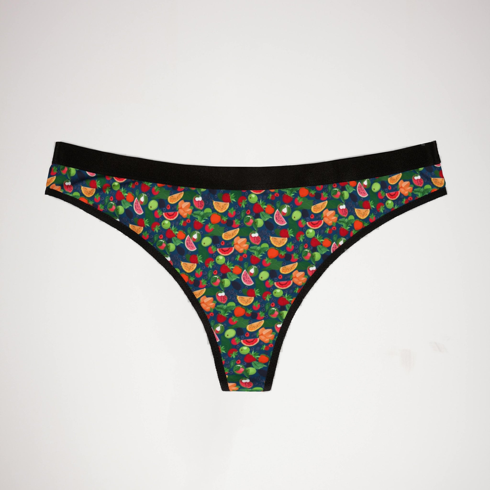 Women's thongs mix fruit minimal