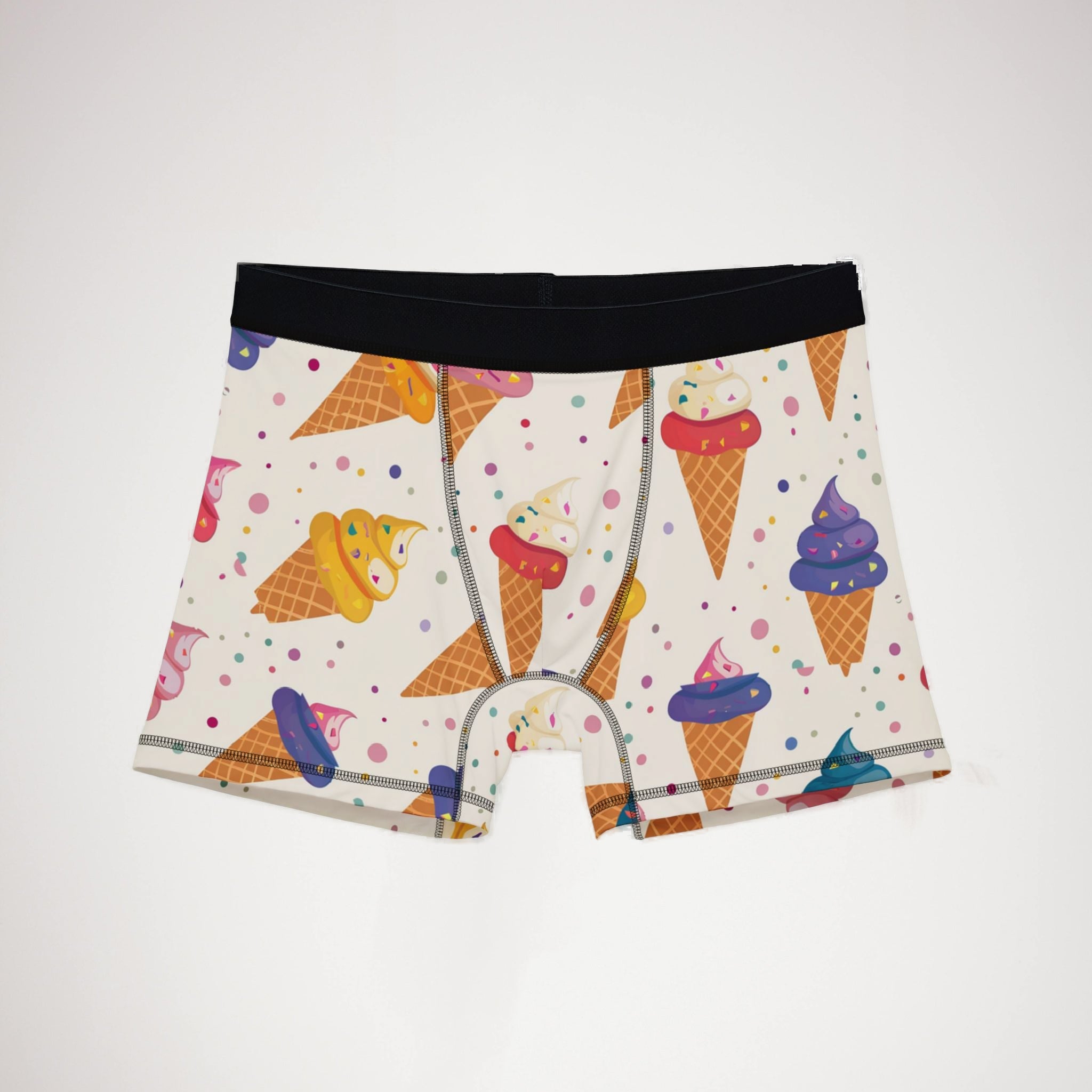Men's boxers minimal ice cream