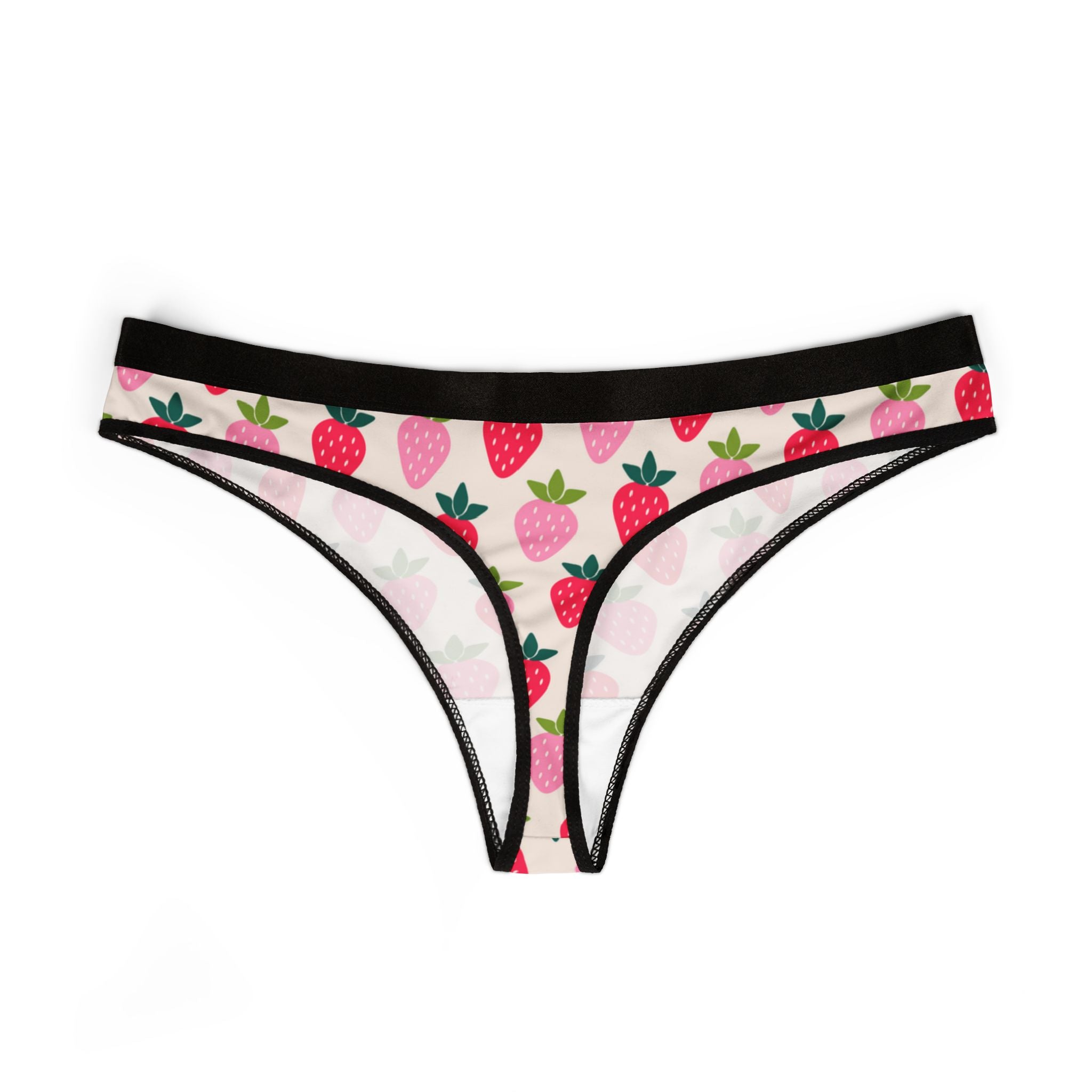 Women's thongs tropical island garden