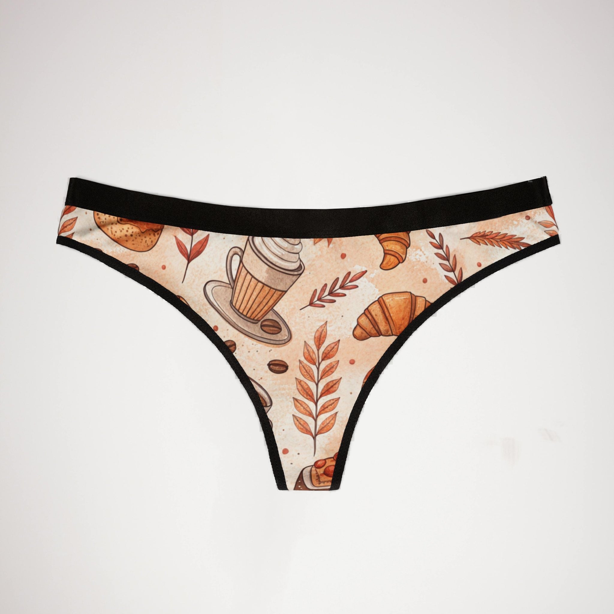 Women's thongs coffee