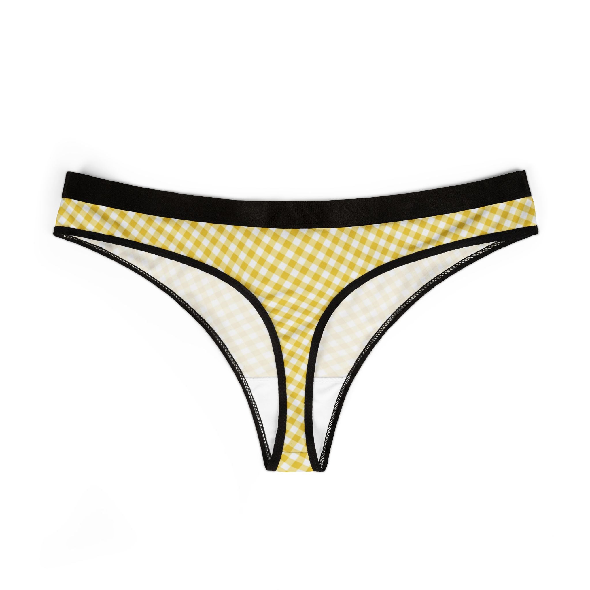 Women's thongs lemon fruit
