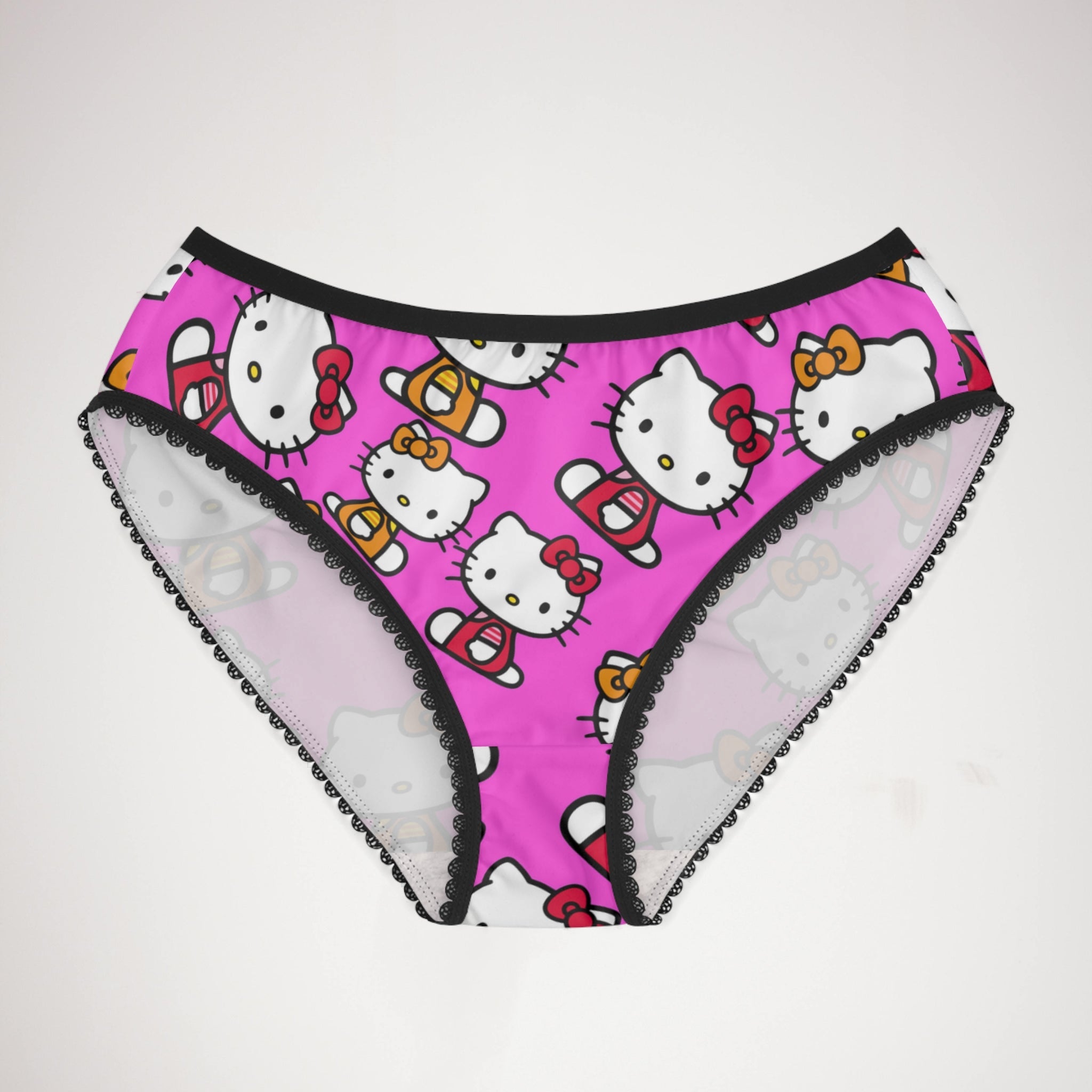 Women's briefs kitty two colors pink