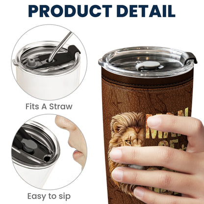 A Man Of God - Personalized Tumbler Cup