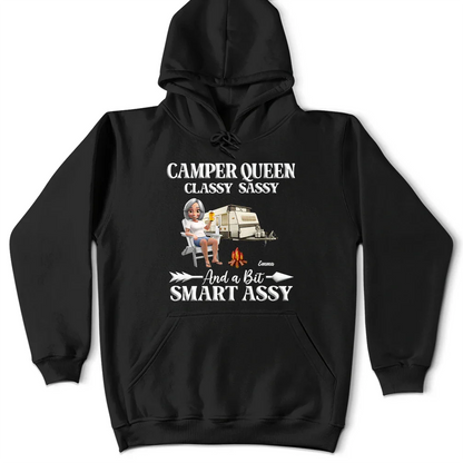 Camping Queen Classy, Sassy Personalized Shirt