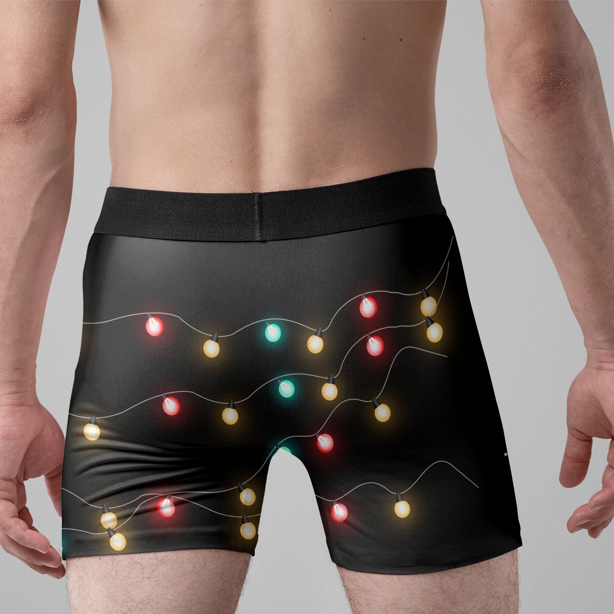 Personalized Men's Boxer Briefs – Funny Christmas To-Do List