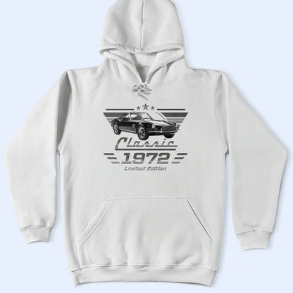 Custom Photo Classic Car Limited Edition Personalized T-Shirt