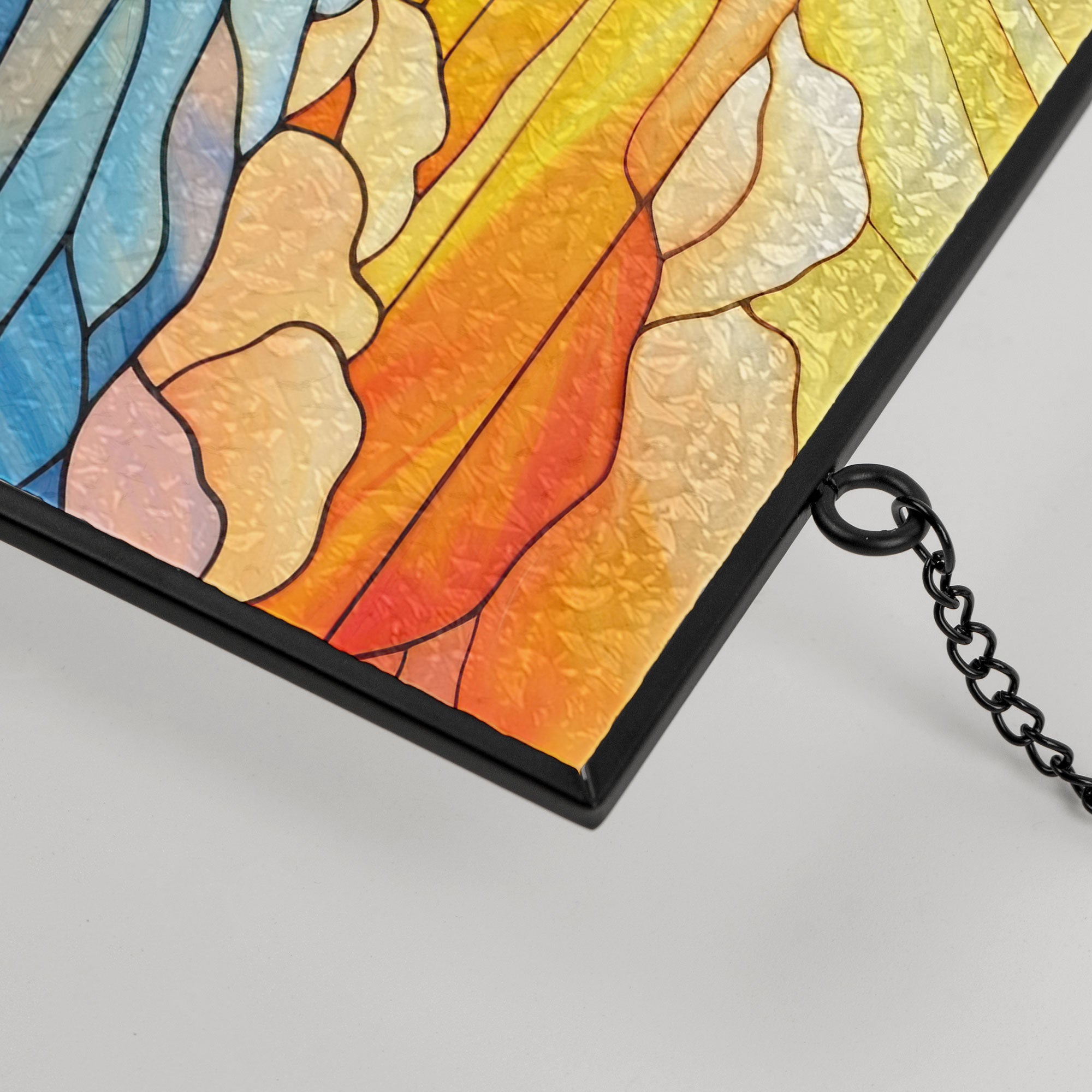 Grandma Love - Personalized Stained Glass Suncatcher