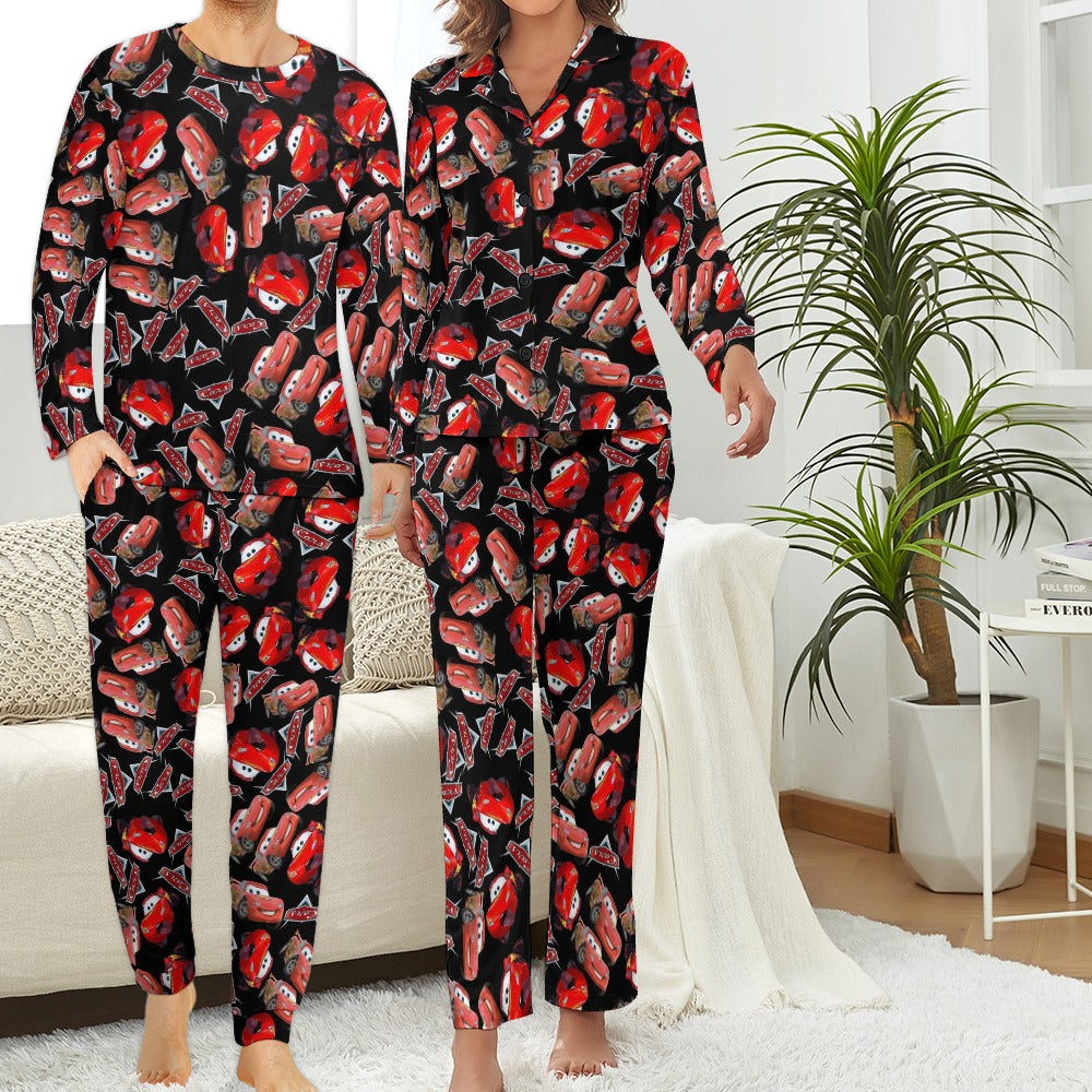 Couples' Matching funny mcqueen Pajama Set