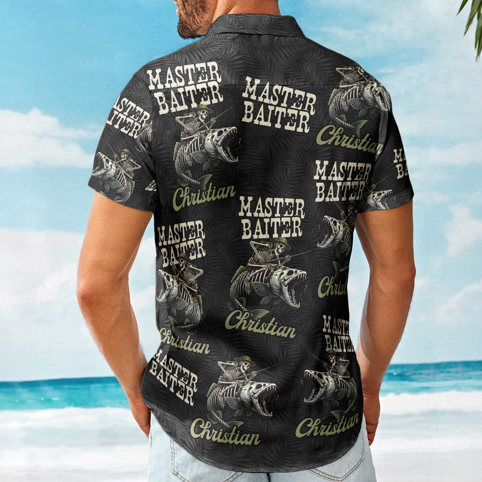 Master Baiter - Personalized Hawaiian Shirt