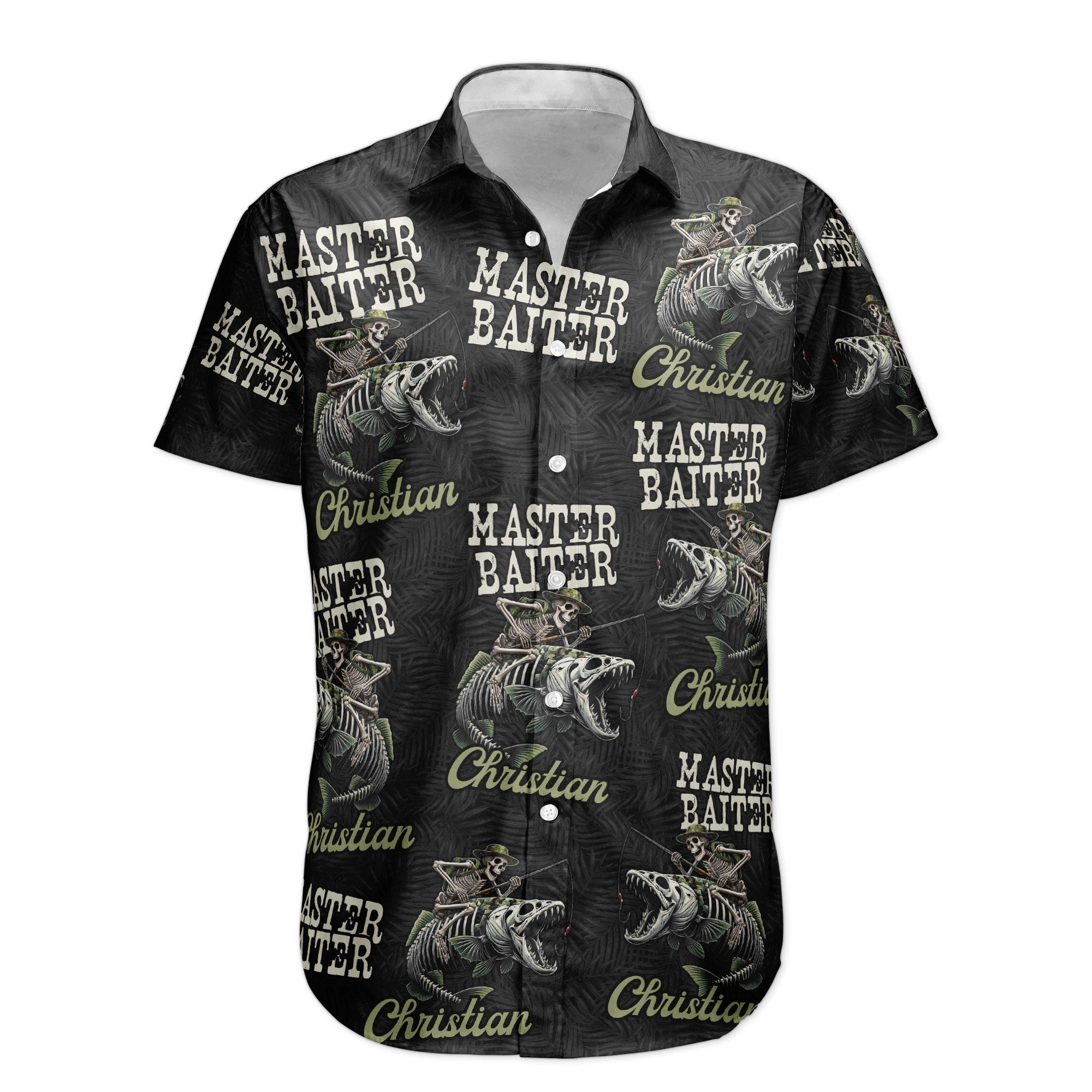 Master Baiter - Personalized Hawaiian Shirt