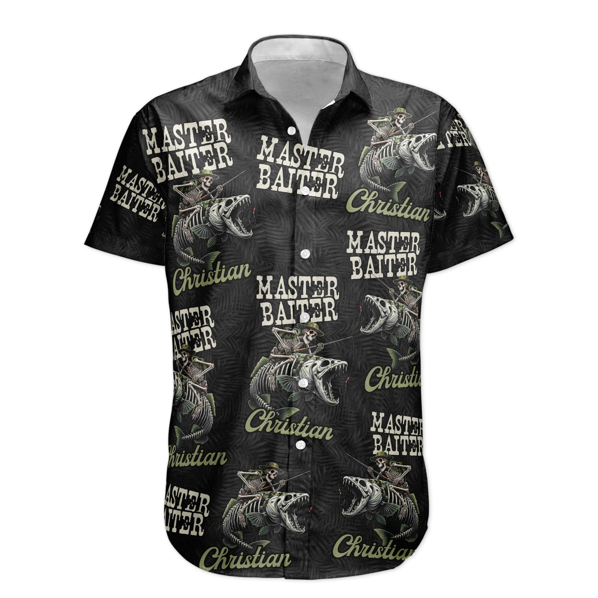 Master Baiter - Personalized Hawaiian Shirt