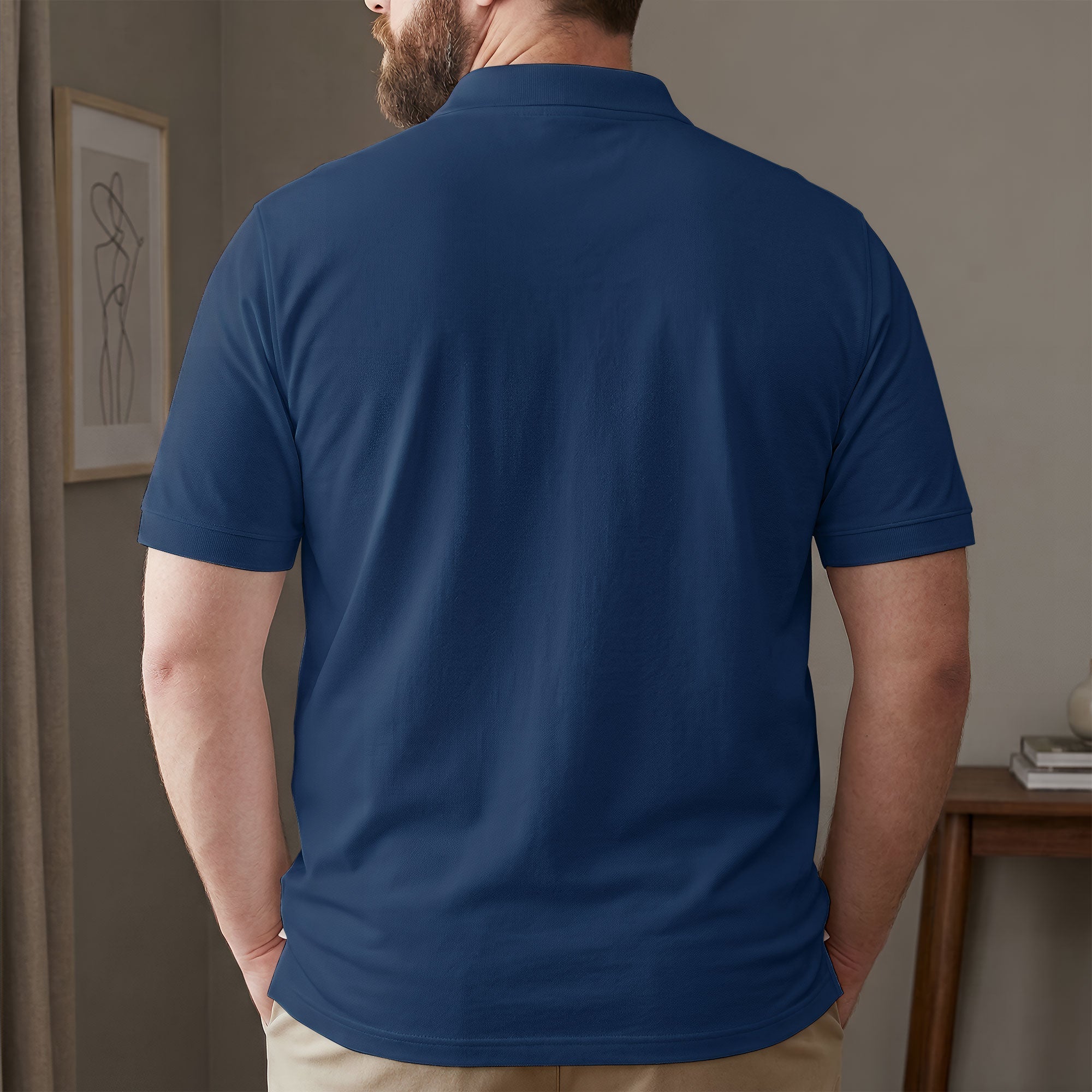 Name In Nautical Flags - Personalized Polo Shirt