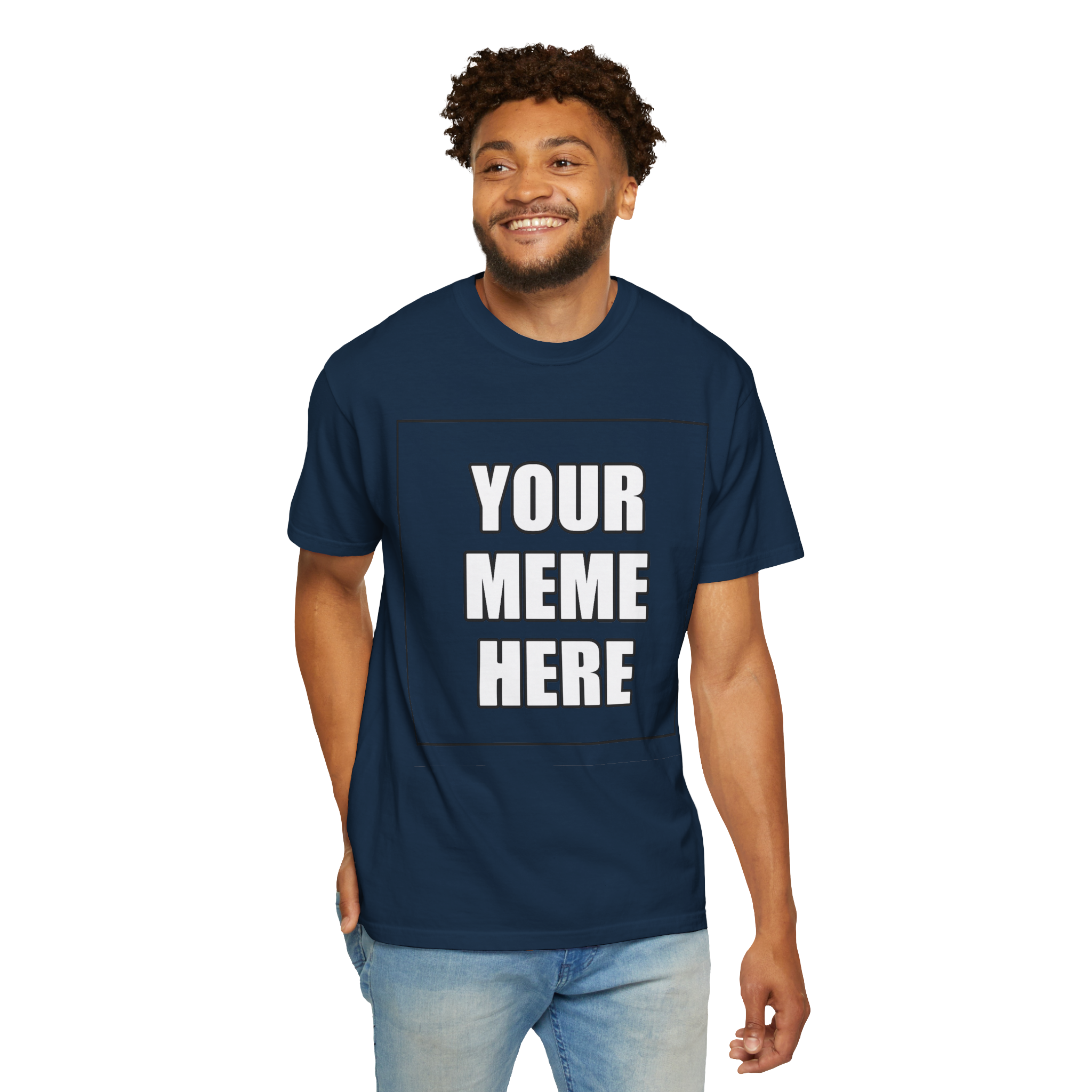 Meme generator Comfort Colors TShirt - Image 1