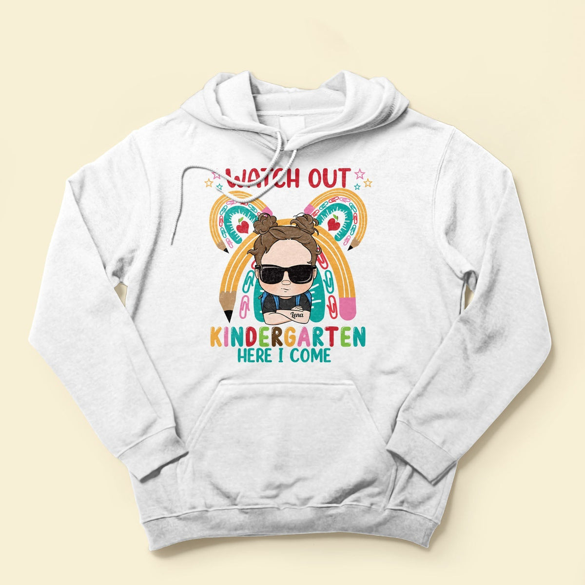 Personalized “Watch Out Kindergarten, Here I Come” Back-to-School Shirt