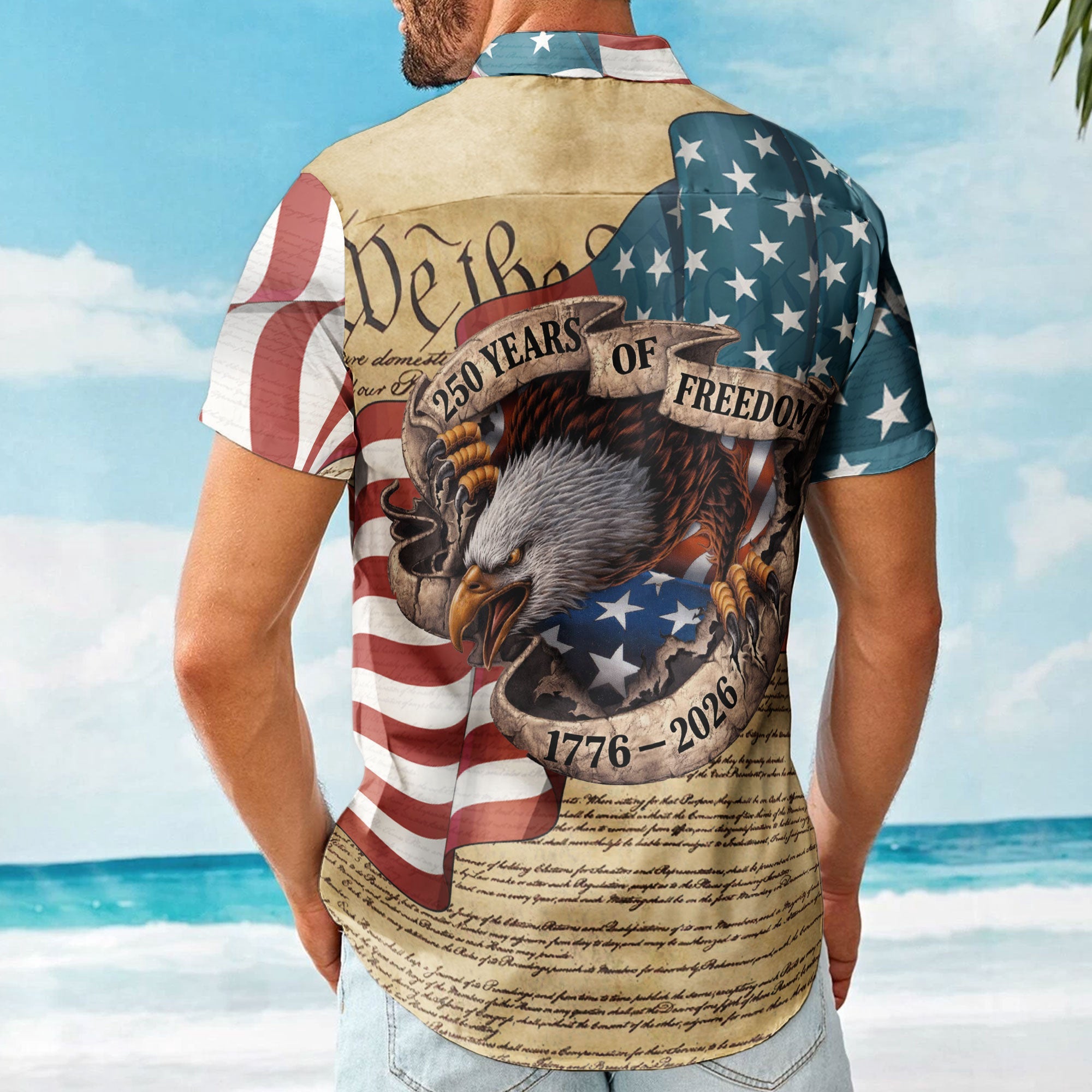 We The People 250 Years Of Freedom - Hawaiian Shirt