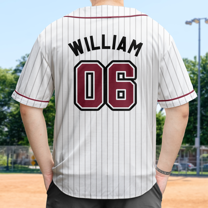 You & Me We Got This Personalized Matching Couples Baseball Jerseys