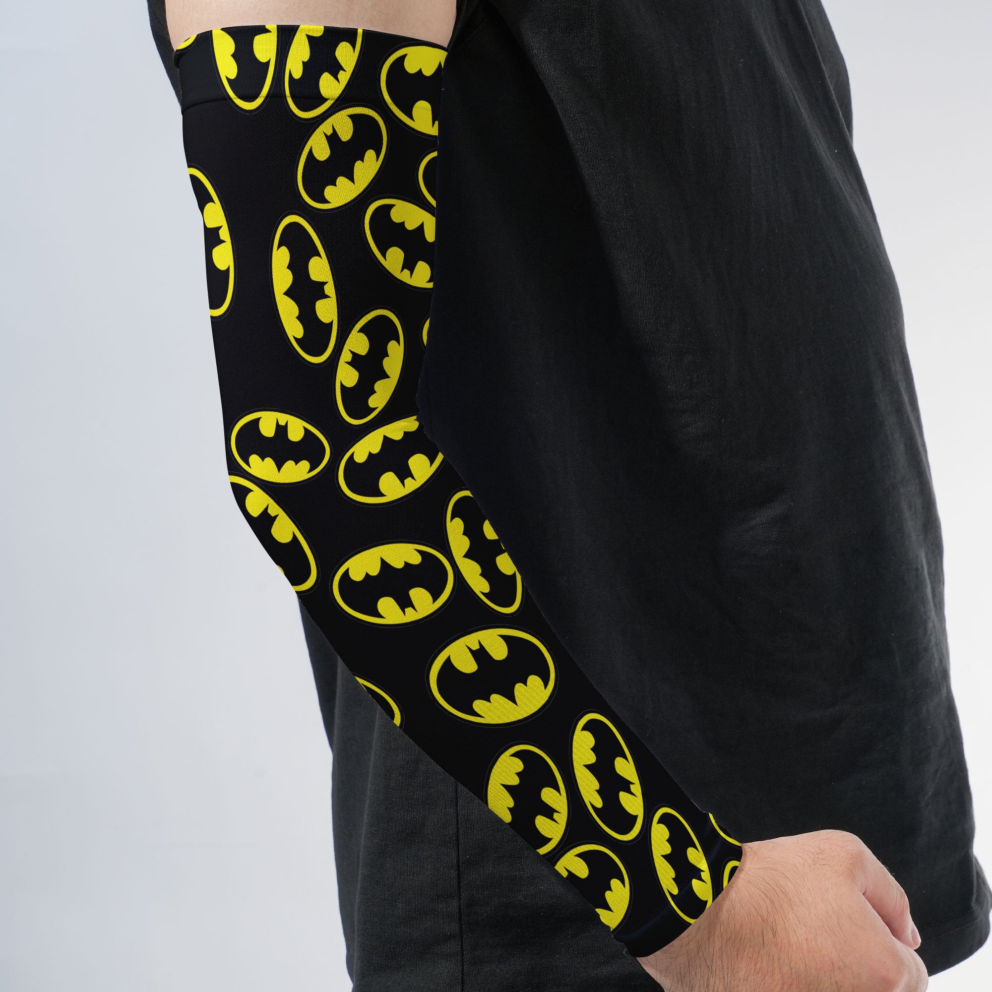 Arm Sleeves Batman Black