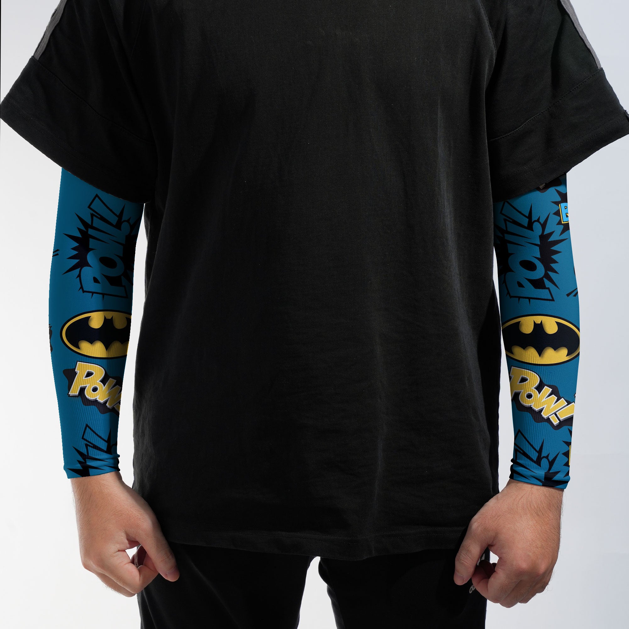 Arm Sleeves Batman Sounds Blue