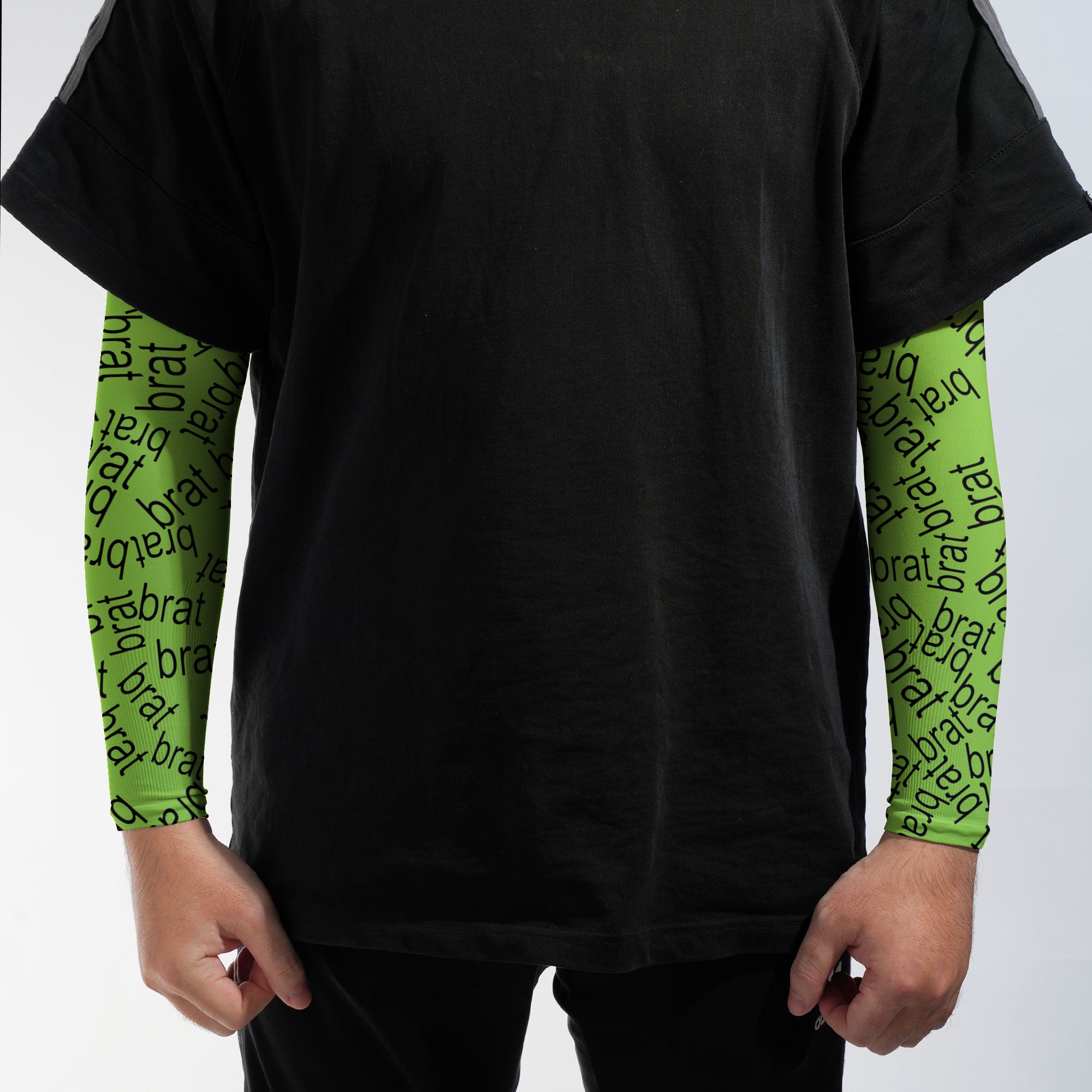 Arm Sleeves Brat Charli XCX Green