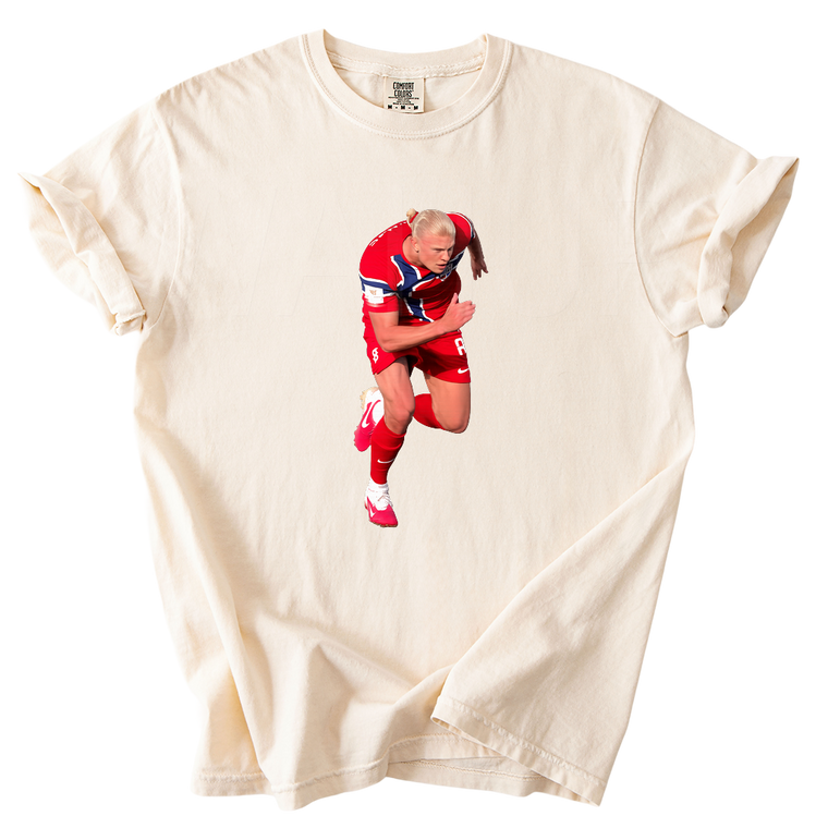 Comfort Colors T-Shirt 1717 haaland running meme Tee