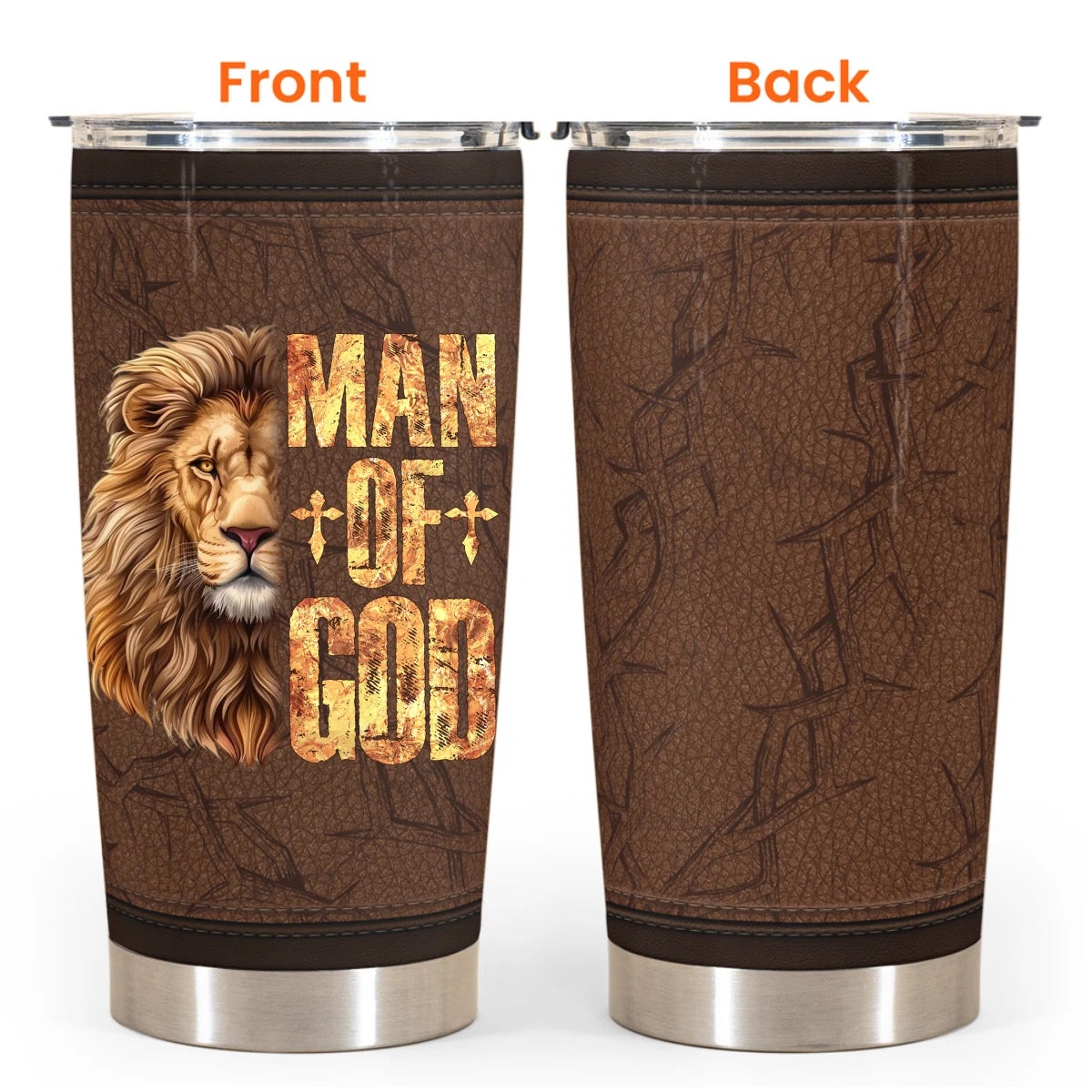 Personalized a man of god personalized tumbler cup chr190901nanh