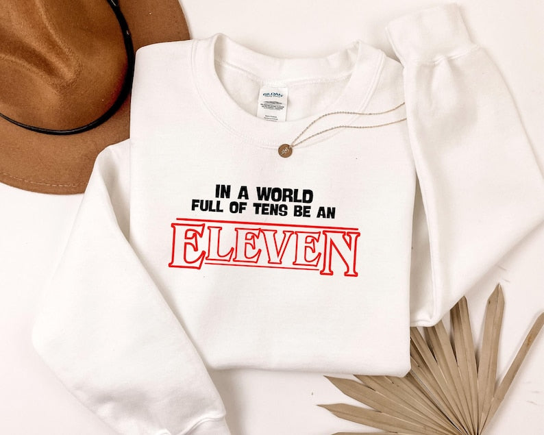 Comfort Colors® 1566 Unisex Garment-Dyed Sweatshirt - Christmas Stranger TV Show Crewneck for Men & Women, Perfect Holiday Gift, Cozy Winter Outfit