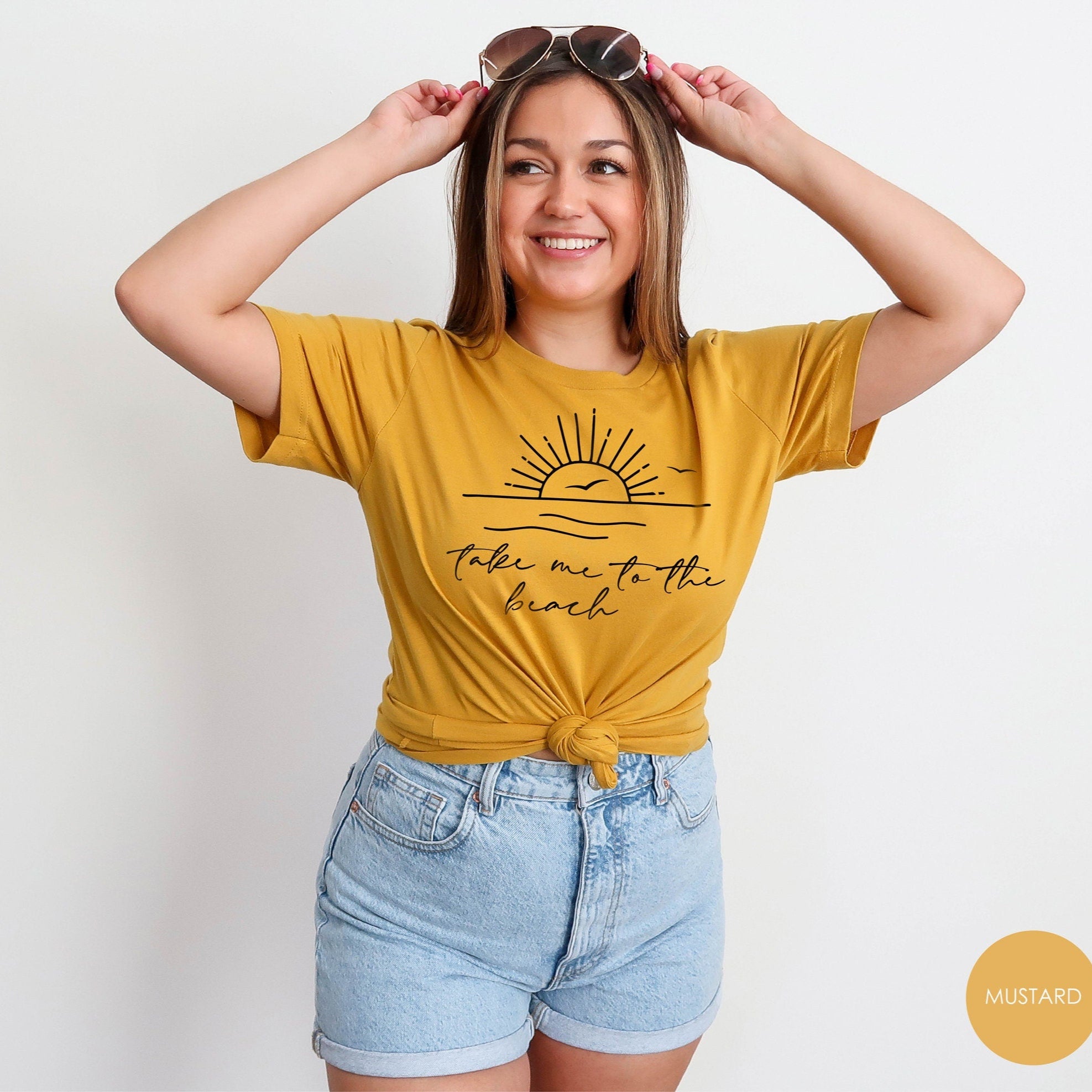 Take Me To The Beach Shirt, Beach Trip Shirts, Family Vacation Tshirts, Summer Vibes Shirt, Beach Party Tshirt, Crewneck, Beach Lover Gift