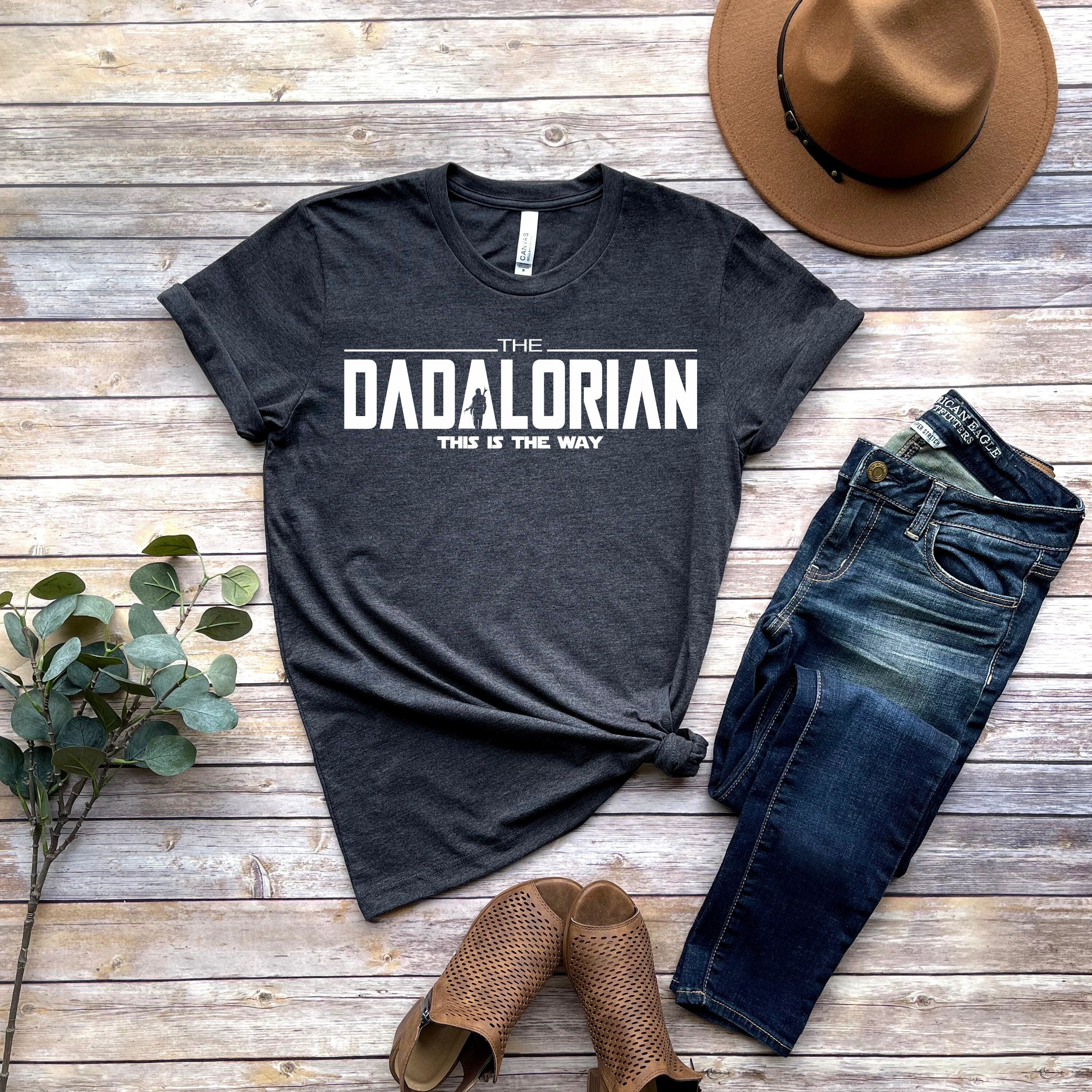 Dadalorian Gildan 5000 Unisex Heavy Cotton Tee - Perfect Husband Gift, Father's Day, Christmas, Valentine's - Printify's Top Choice for Dads