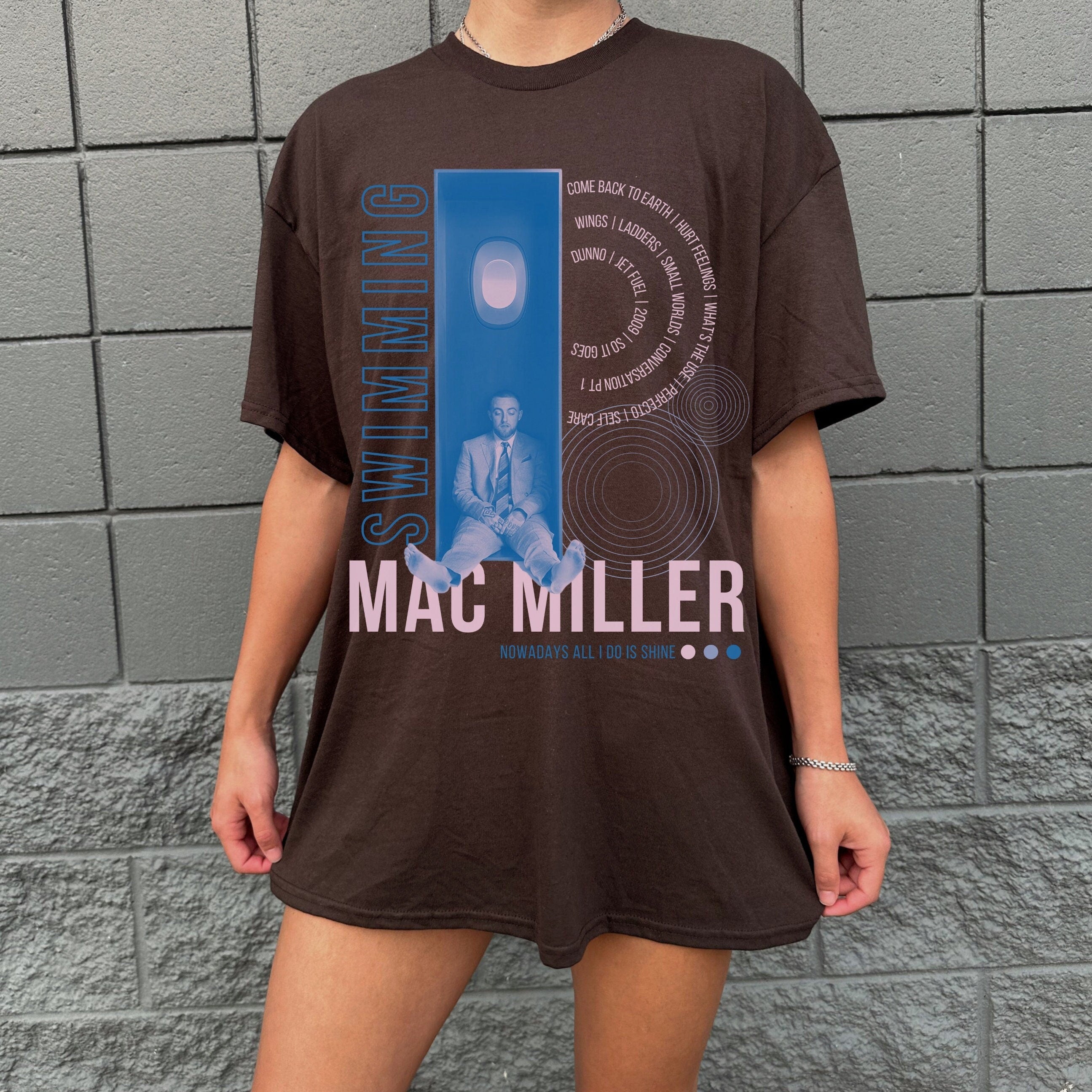 Swimming Tshirt, Mac Sweatshirt, Hip Hop Tshirt, Swimming Miller Album Sweatshirt