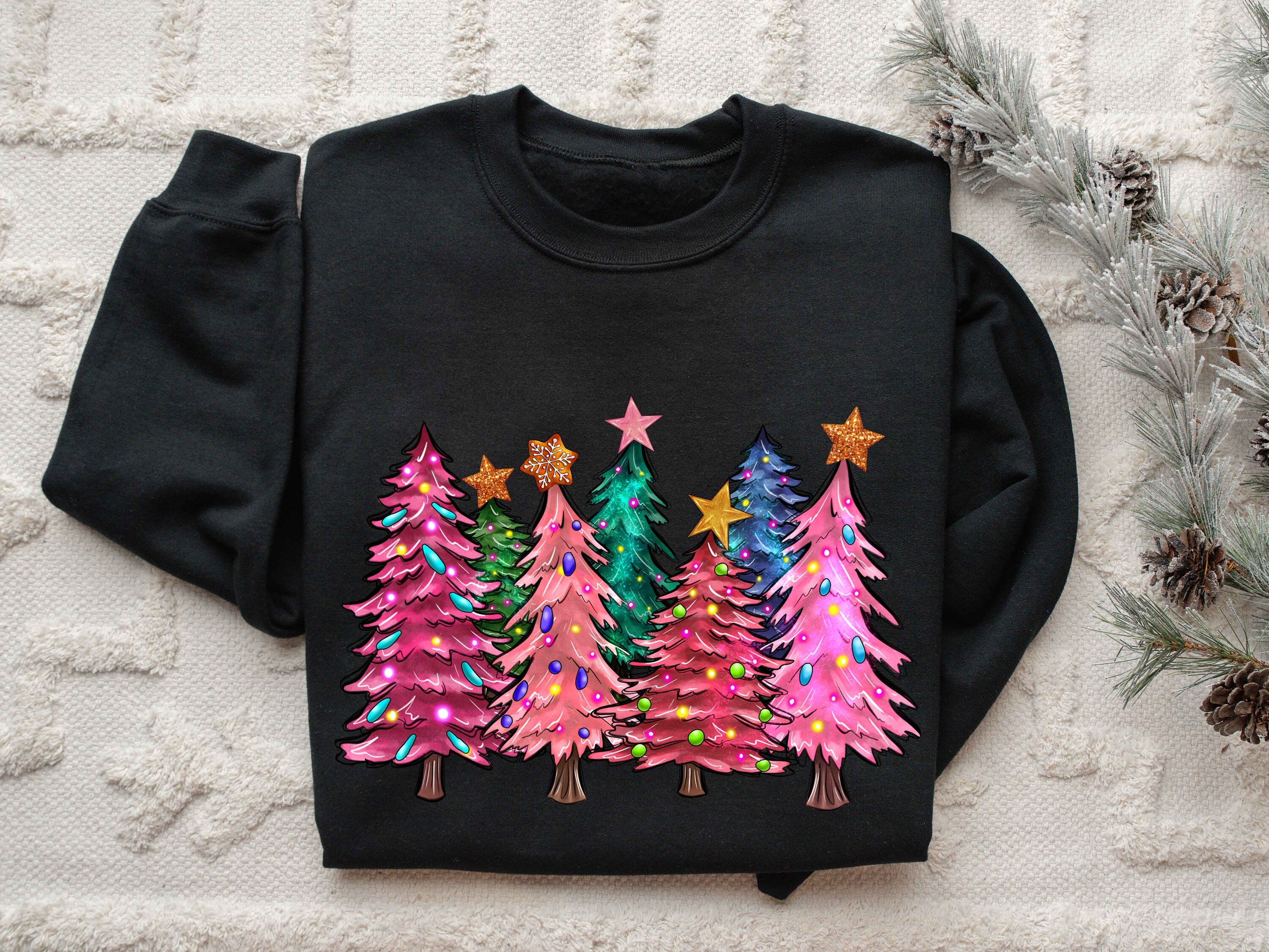 Gildan 18000 Christmas Sweatshirt for Women: Cozy Holiday Crewneck, Perfect Winter Outfit or Gift