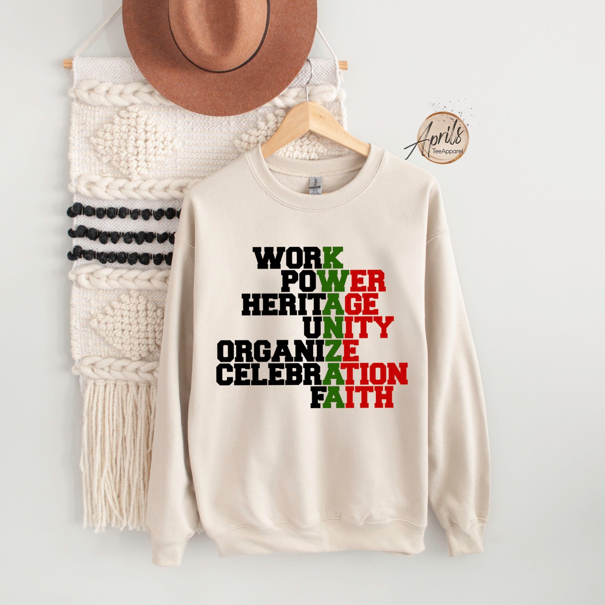 Kwanzaa Hoodie for Women: Gildan 18000 Heritage Sweatshirt Gift, Cozy Printify Choice for African Pride and Unity