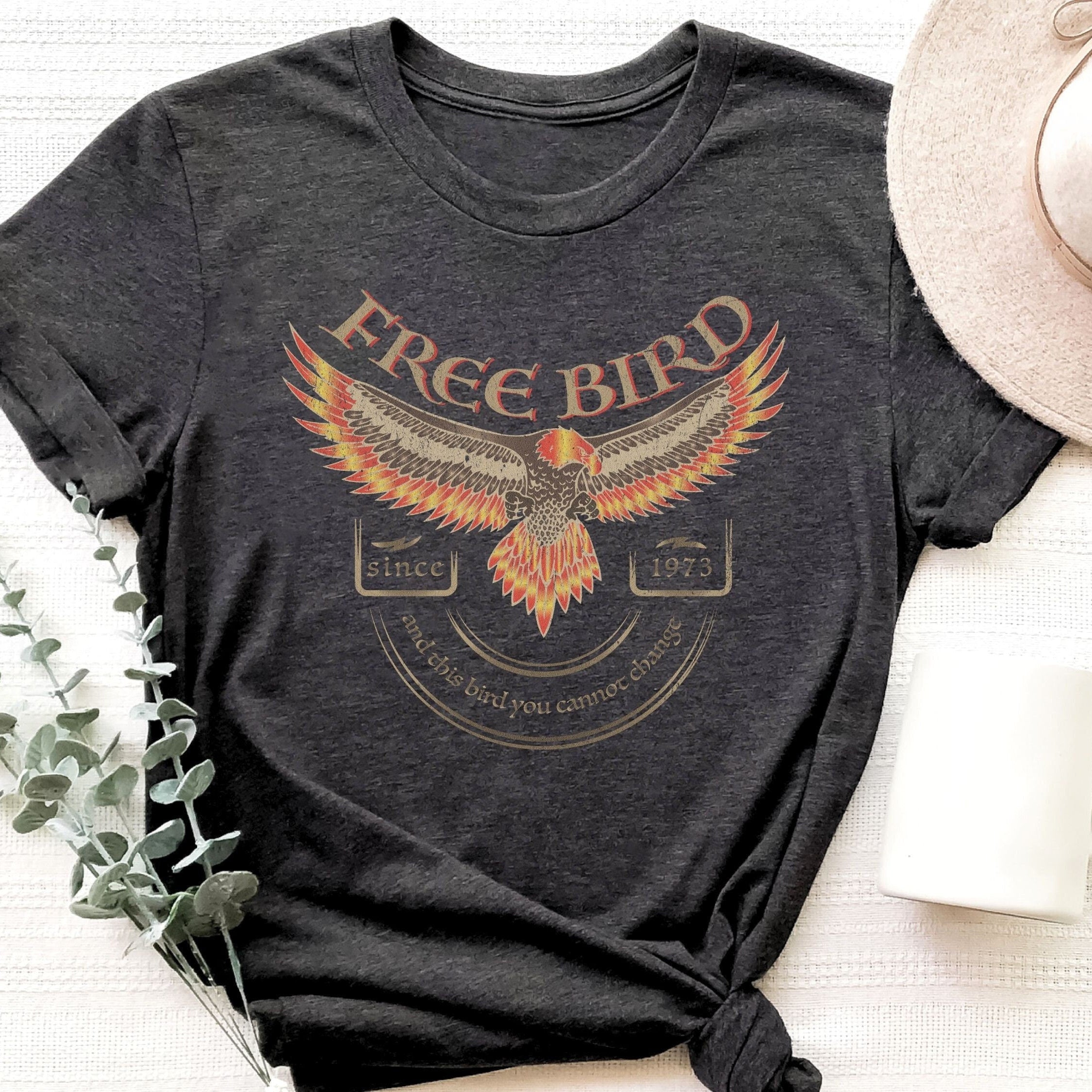 Free Bird Shirt, Old School Band Sweatshirt, Retro Music Shirt, Rock Band Tee, Rock Lover Shirt, Gift For Her, Free Bird Graphic Tee, Trendy