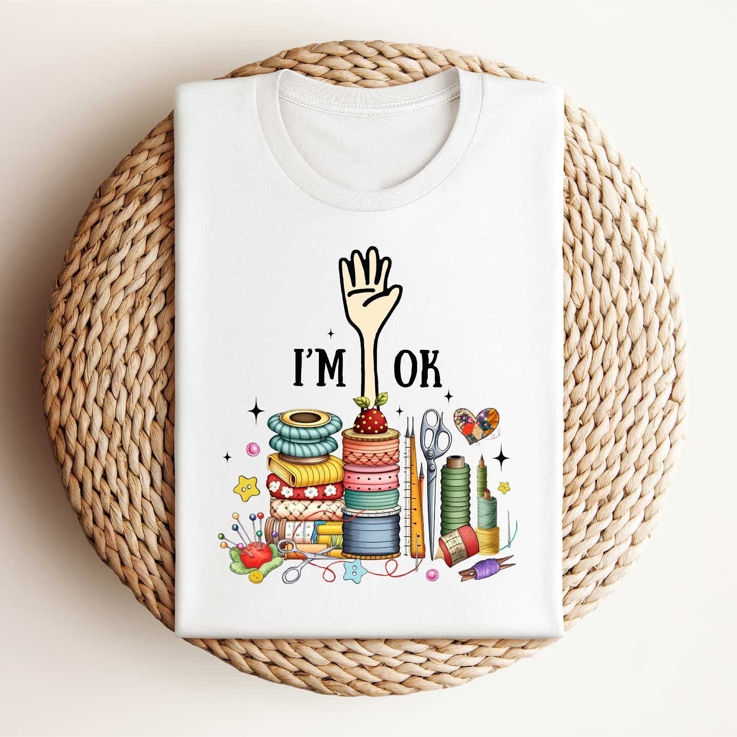 Quilting Machine I'm Ok Shirt,Quilting Sweatshirt,Gift For Quilter,Funny Sewing Shirt,Sewing Lovers Gift,Quilting Lovers Gift,Quilters Gift