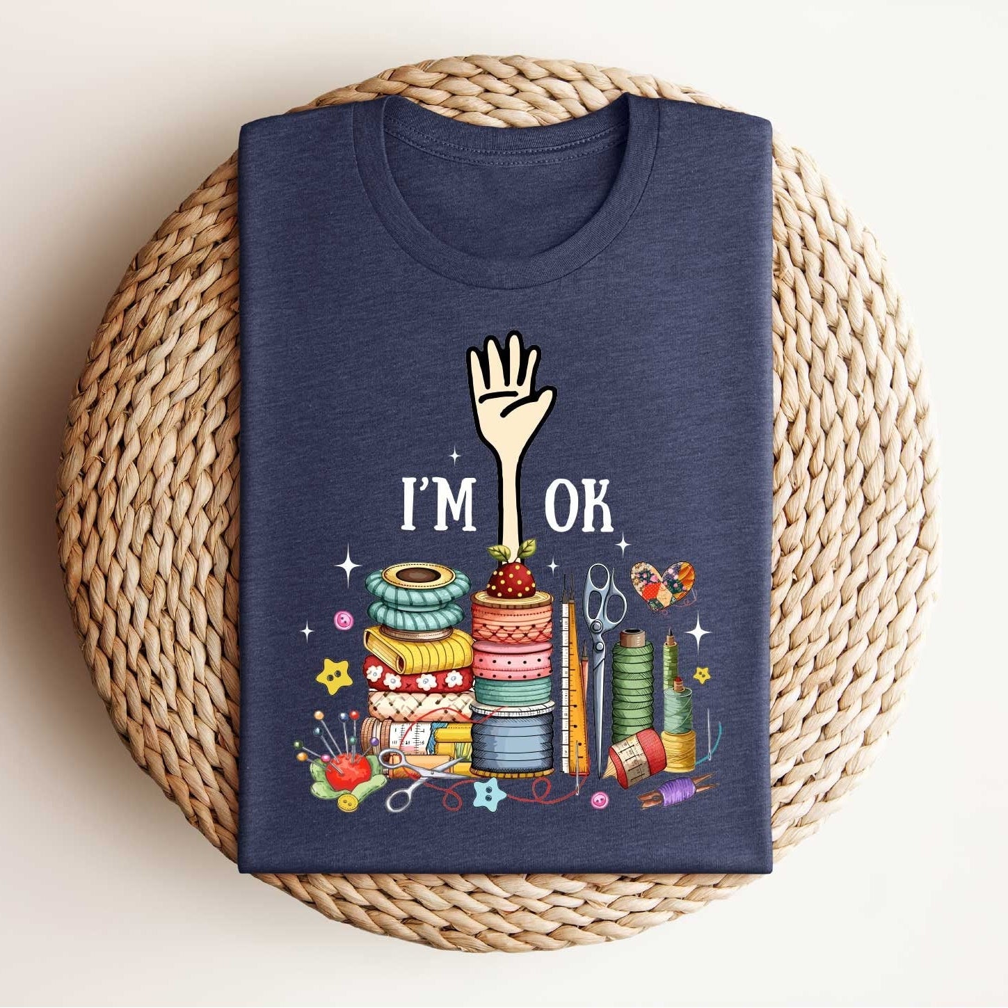 Quilting Machine I'm Ok Shirt,Quilting Sweatshirt,Gift For Quilter,Funny Sewing Shirt,Sewing Lovers Gift,Quilting Lovers Gift,Quilters Gift