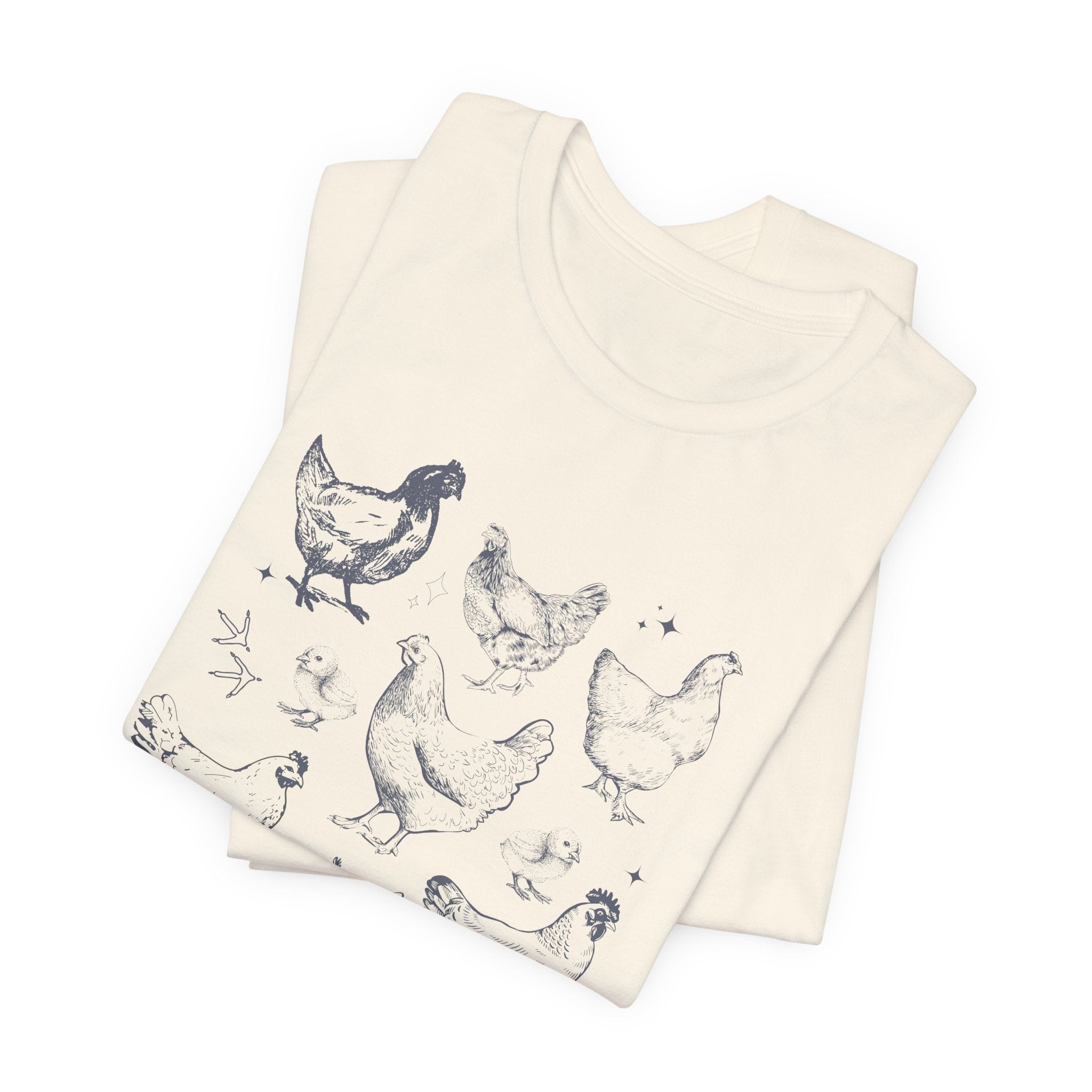 Retro Chicken T-shirt for men and women, Chicken shirt for animal lover, Vintage animal graphic t-shirt, Unisex Tees Distressed Graphic