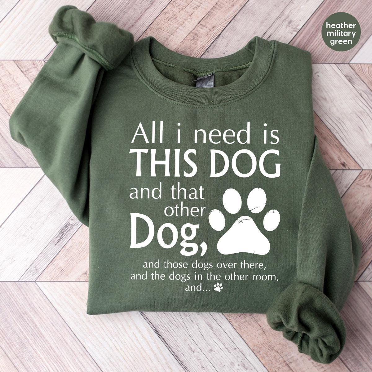Cozy Gildan 18000 Dog Mom Sweatshirt for Women - Perfect Pet Lover Gift, Aesthetic Fur Mama Outfit, Printify Choice