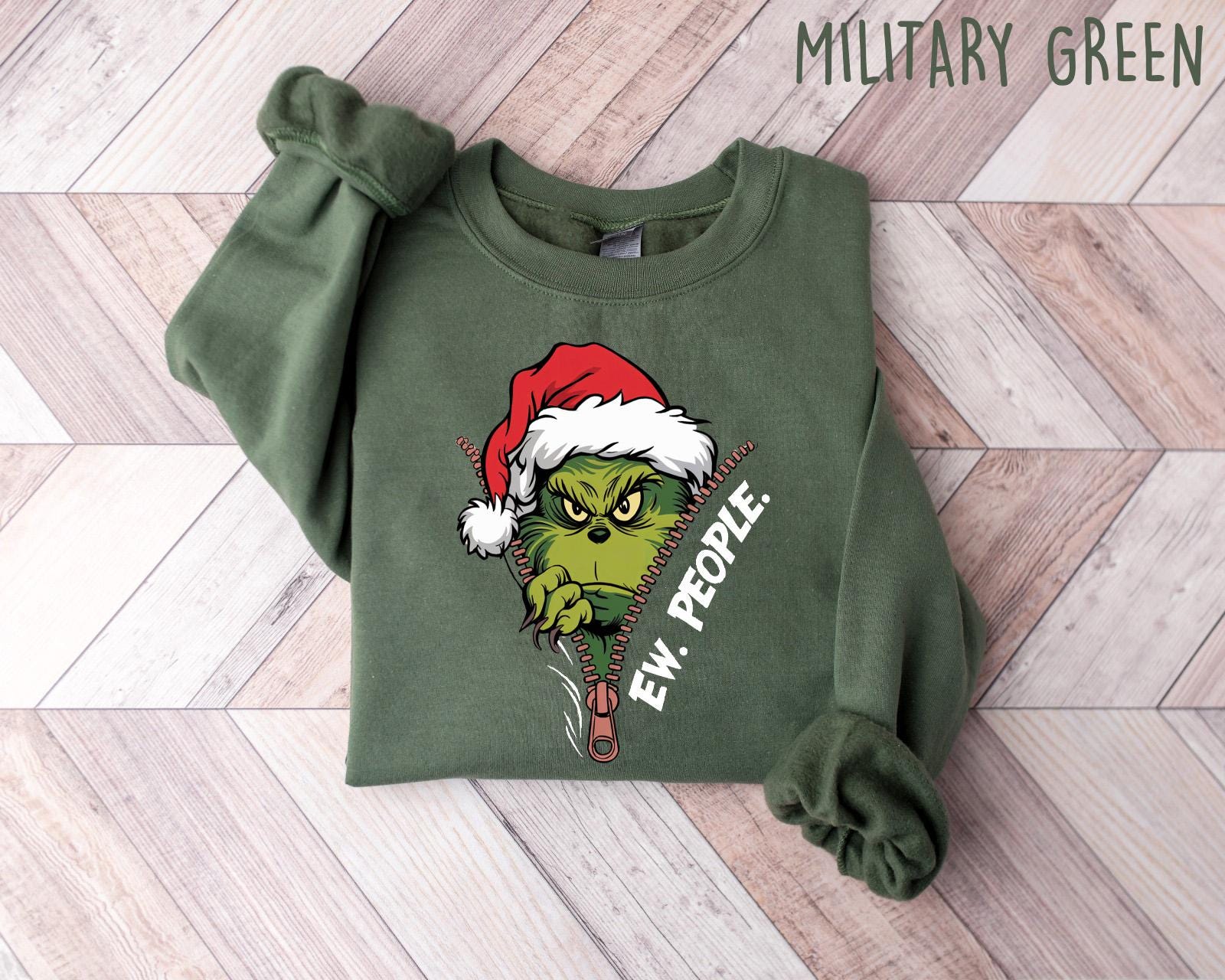 Ew People Sweatshirt, Funny Holiday Sweatshirt, Holiday Humor Sweatshirt, Christmas Humor Shirt, Comfort Colors ® Shirt, Ew People Shirt