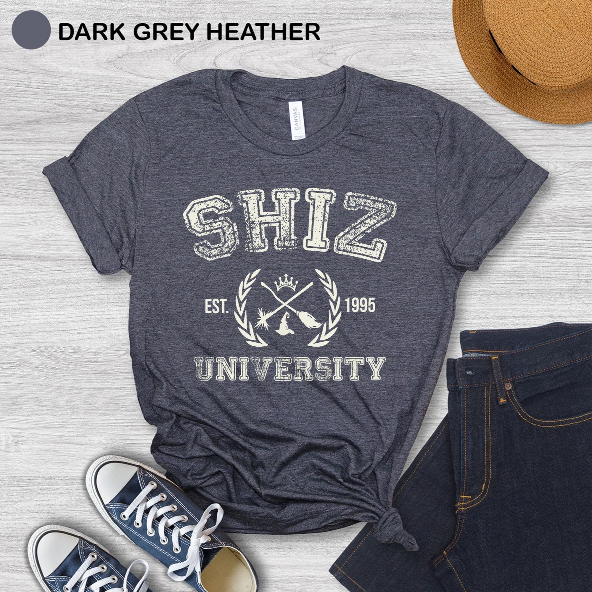 Shiz University Shirt, Wizard Shiz University Shirt, Arch Vintage Shirt, Embroidered Wickeds the Musical Movie, Elphaba and Glinda T-shirt