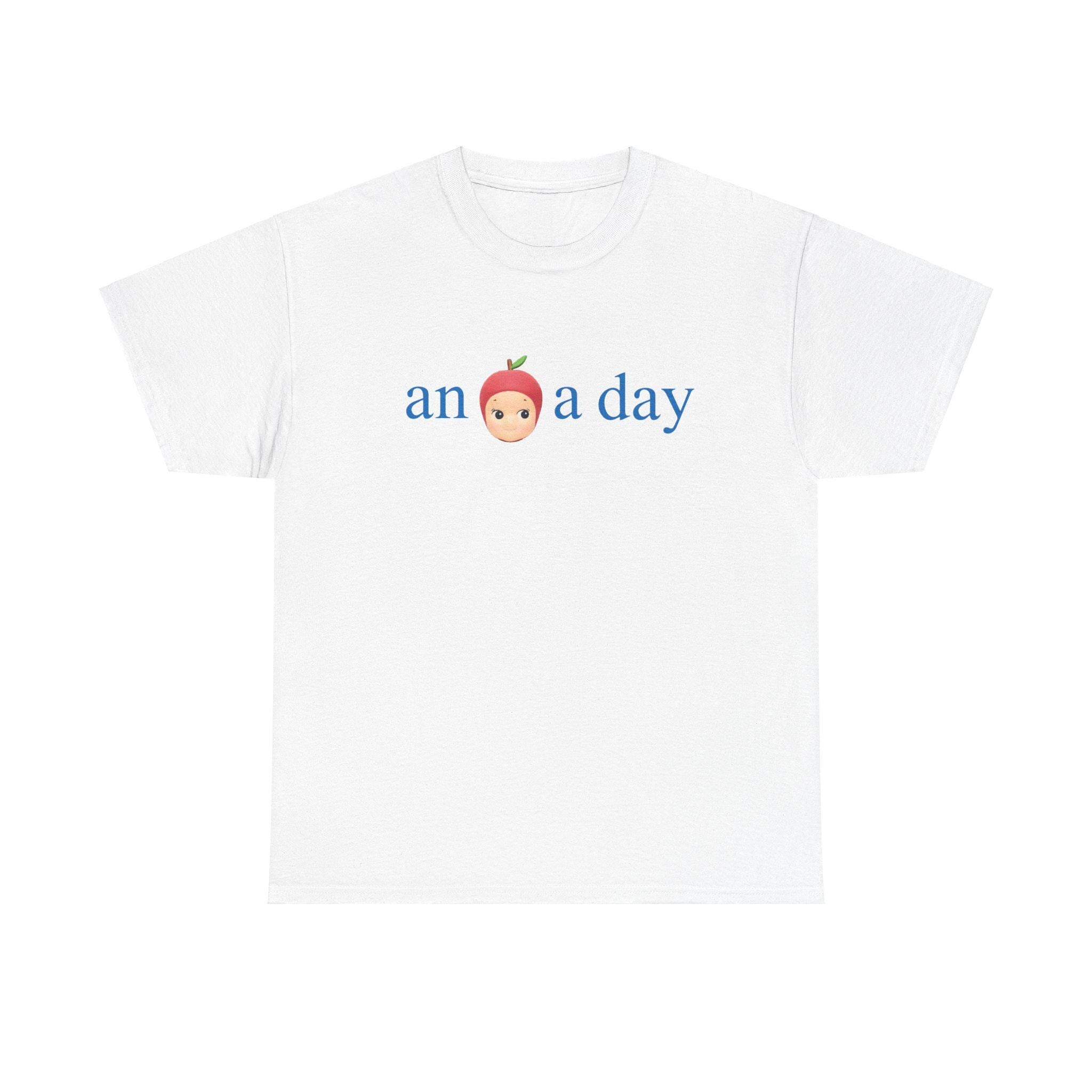 Sonny Angel Tee, Cute Apple Graphic Tee, Kawaii Trendy T-Shirt, Gift for Tee Lovers, Sonny Angel Shirt