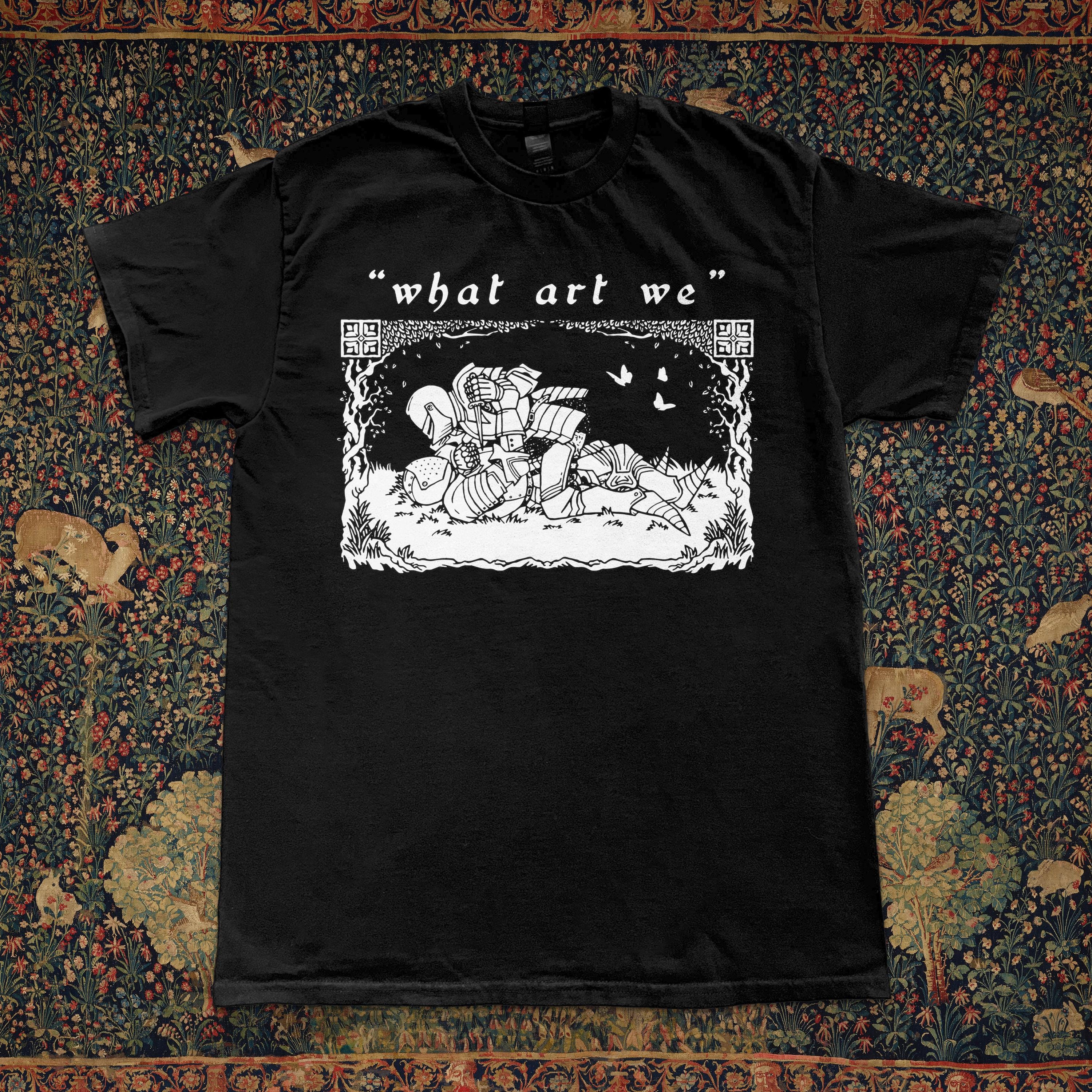 What Art We Gildan 5000 Unisex Heavy Cotton Tee - Printify Choice, Perfect Gift for Aesthetic Outfits, 4 Colors Available