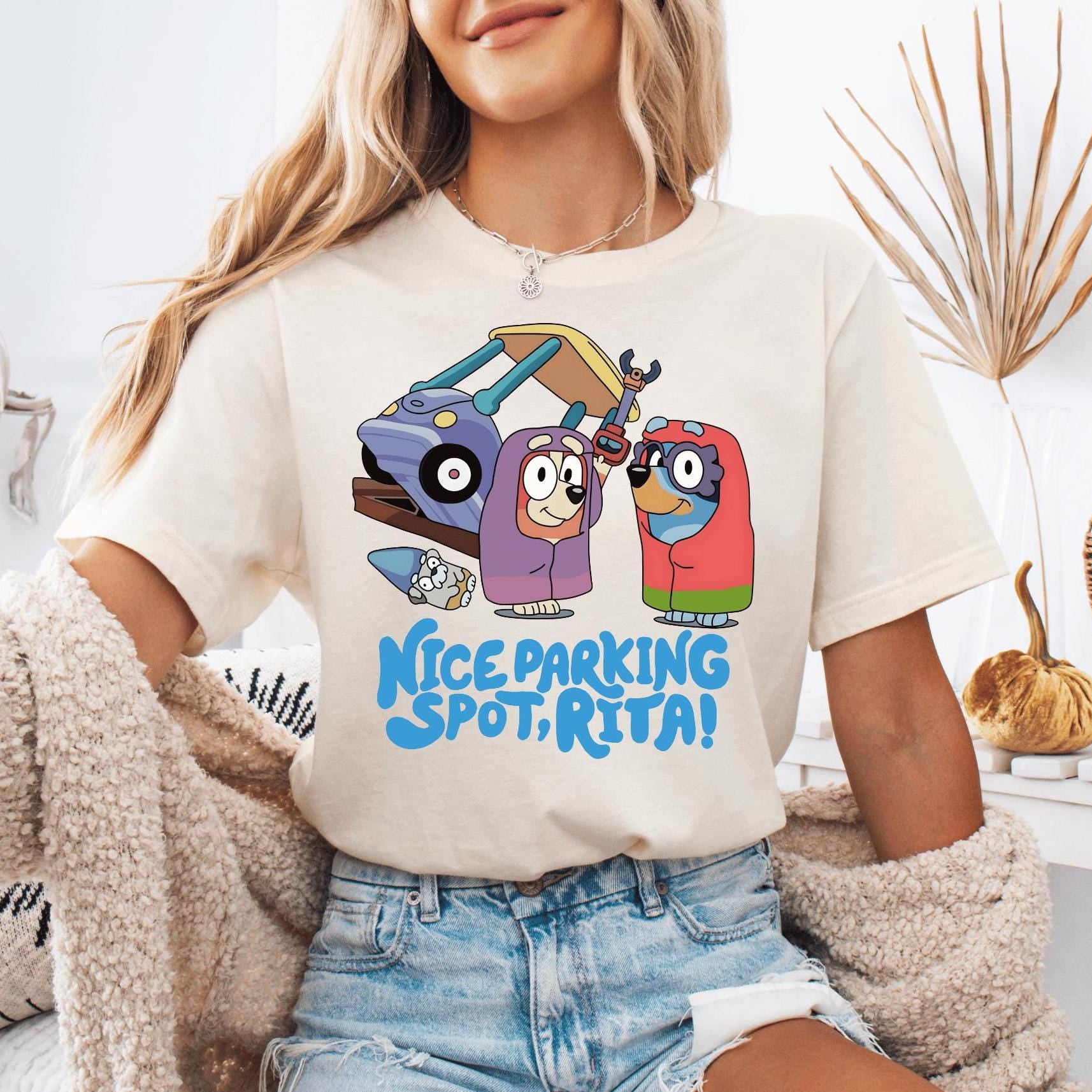 Blue Grannies Shirt, Nice Parking Spot Shirt, Blue Dog Grannies Shirt, Blue Shirts, Unisex Shirts and Sweatshirt, Cute Blue Dog Toddler Tees