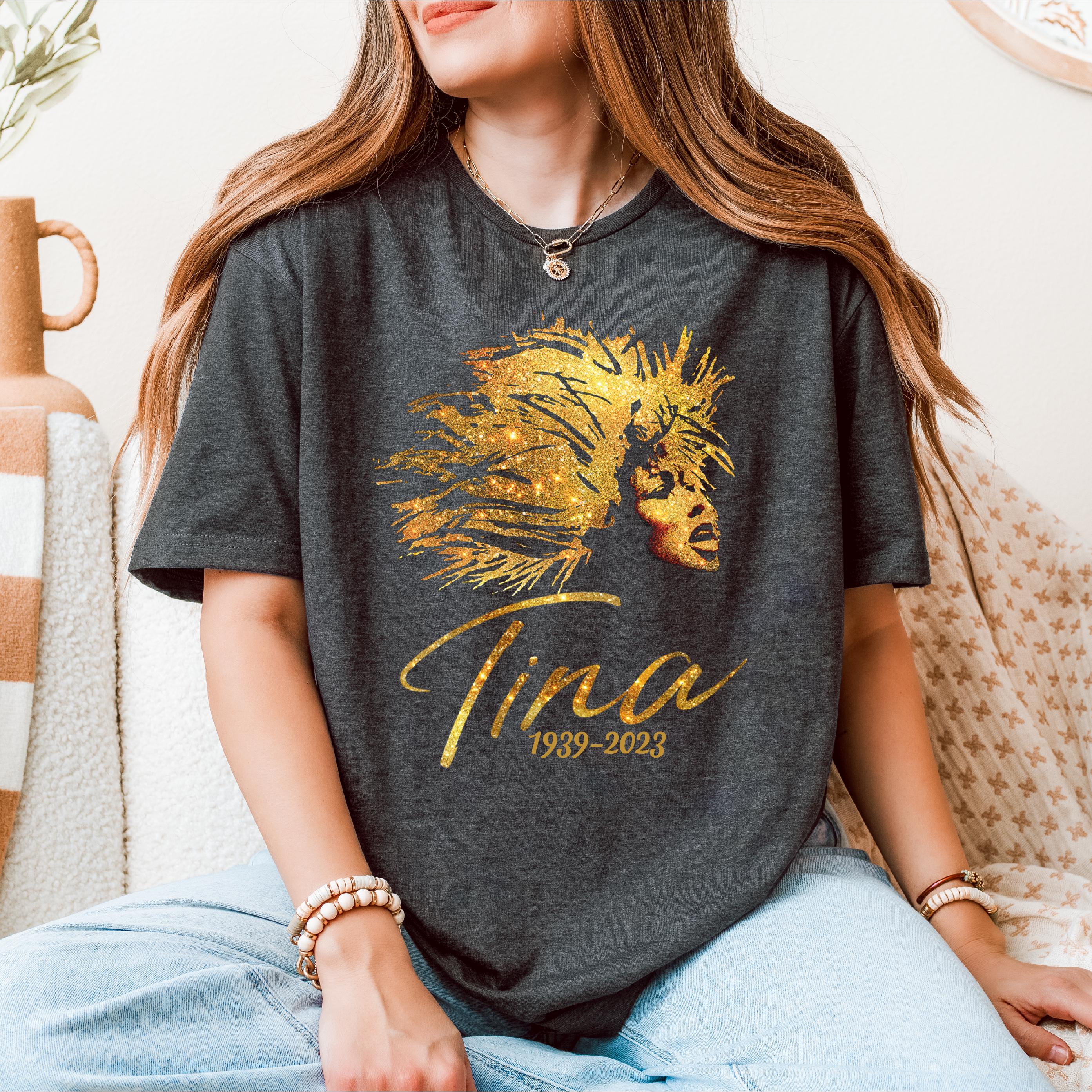 Rip Tina Turner Shirt, Tina Turner Sweatshirt, Tina Turner Musical Shirt, Broadway Musical T-shirt, Rock N Roll Tee, Tina 1939-2023 Shirt