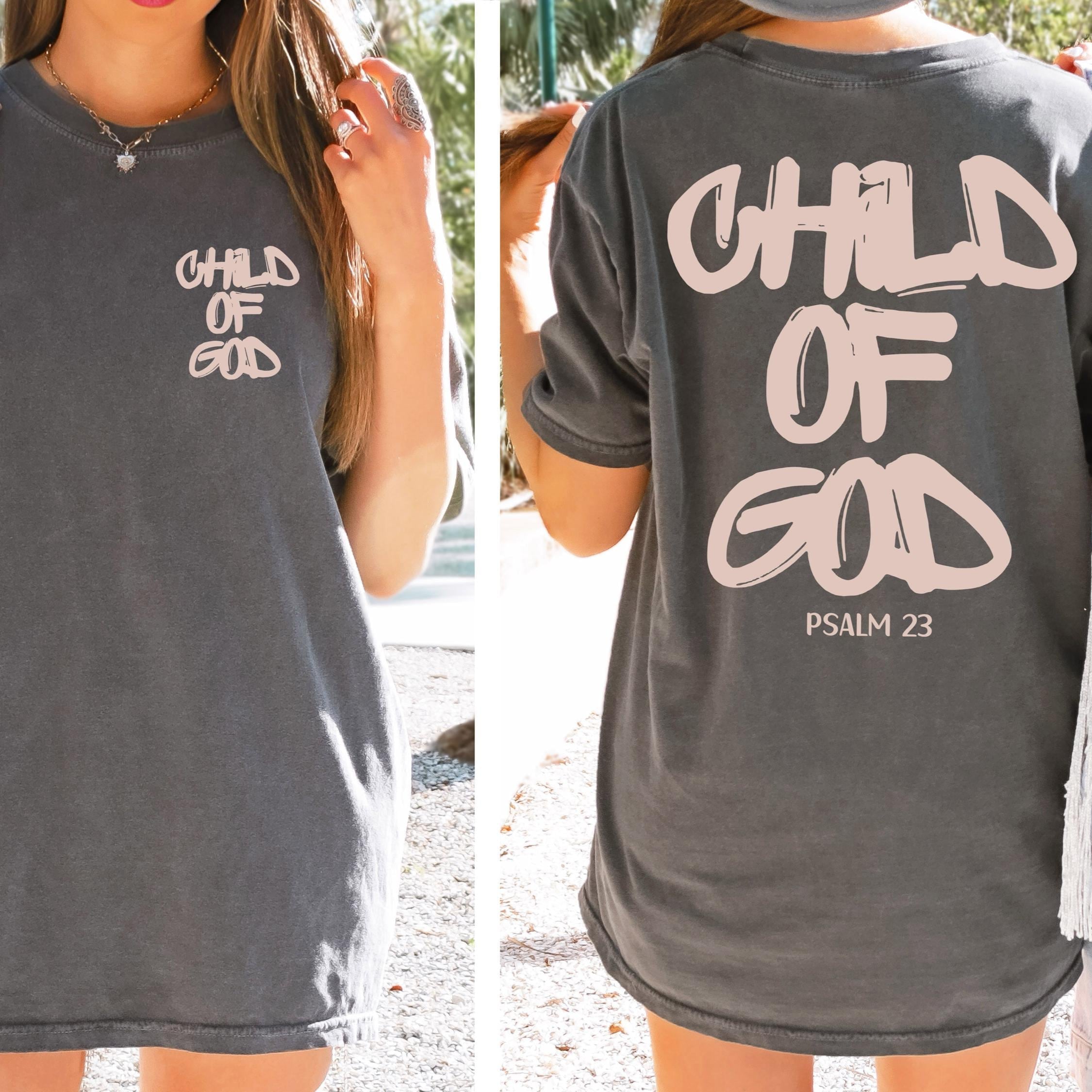 Child of God Shirt, Psalm T-Shirt, Celestial Children's Tee, Inspirational Shirt, Jesus Tee, Faith Tee, Gift Christian Shirt