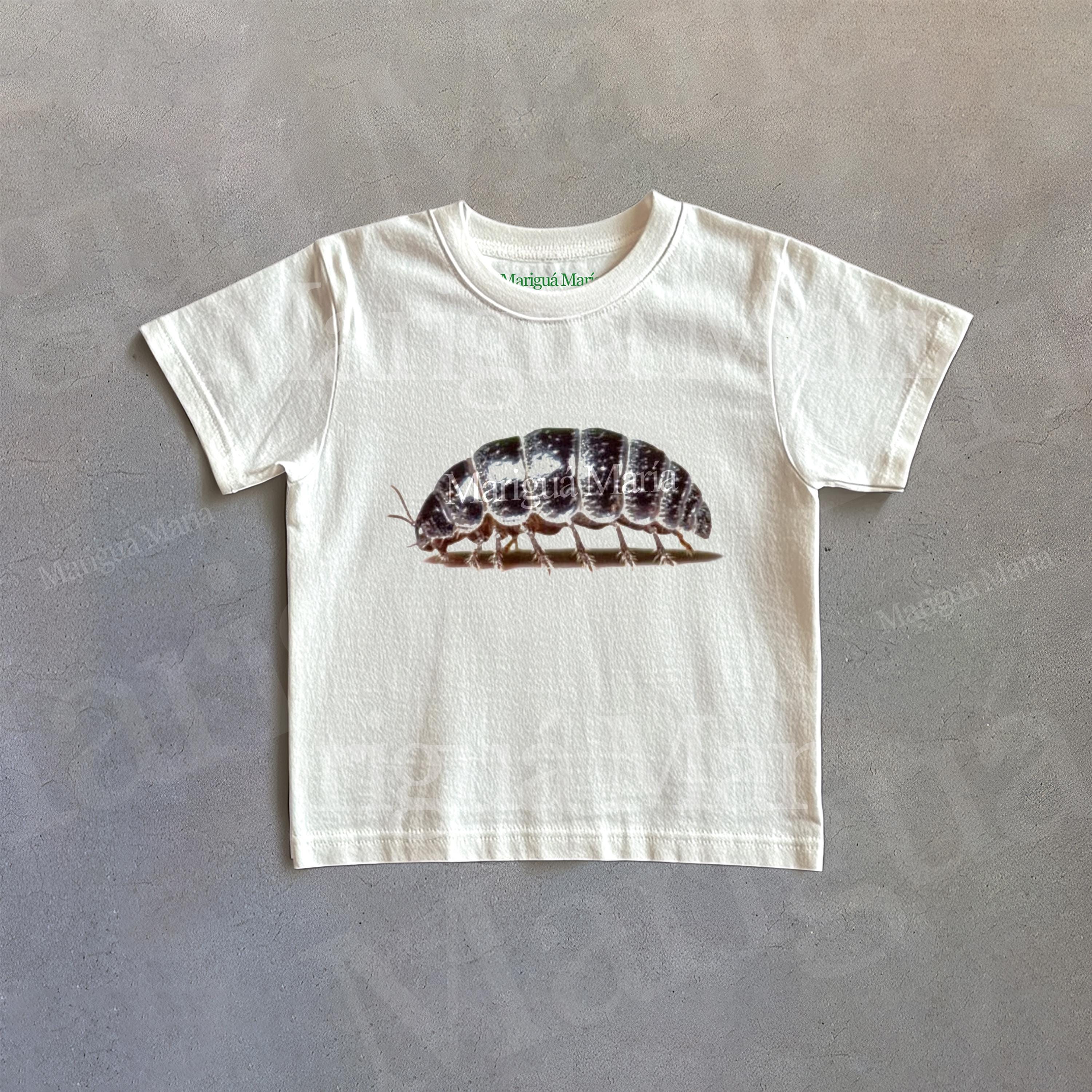 Vintage Bug Shirt, Insect Retro Graphic Tee, Pill Bug Lover Gift, Nature Graphic Tee, Entomology T-Shirt, Creepy Crawlies Top, Isopod Lover