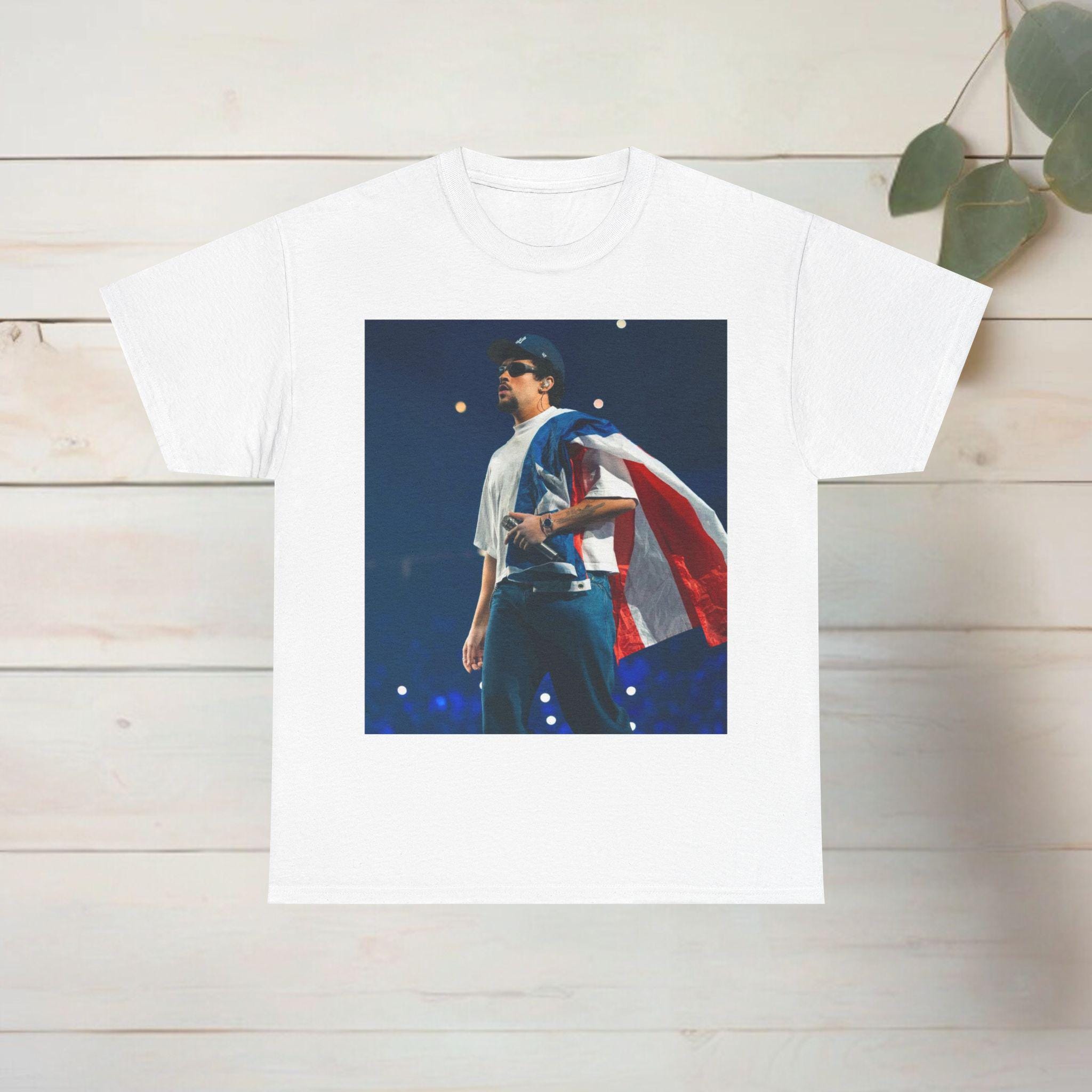 Puerto Rico Flag Tee: Retro Music Fan Shirt Comfort Colors ®