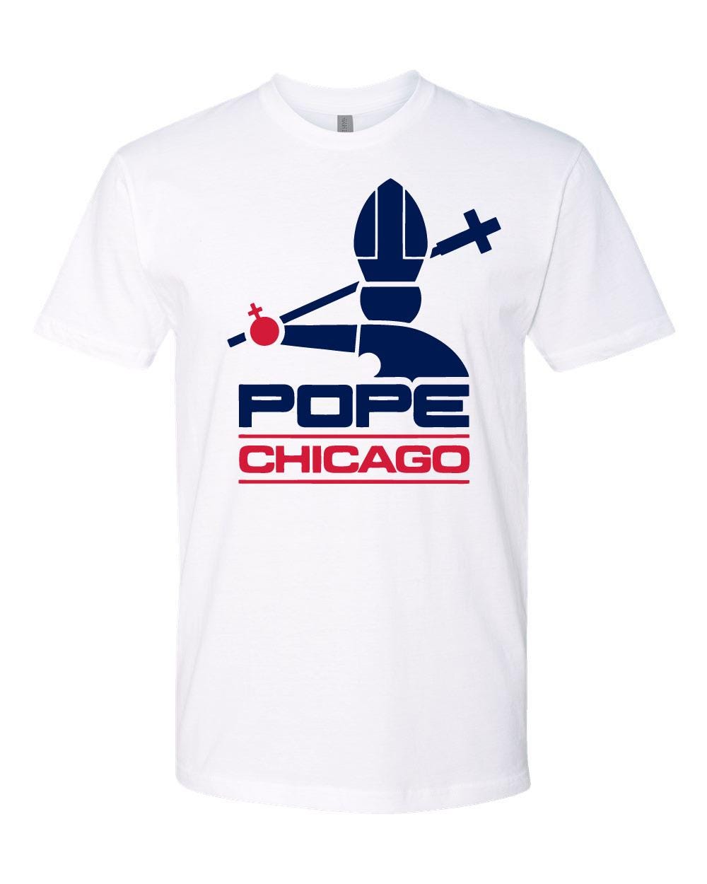 Gildan 5000 Unisex Heavy Cotton Tee - Chicago Baseball Gift, Perfect for Fans, Printify Choice, Stylish Outfit for Women & Men