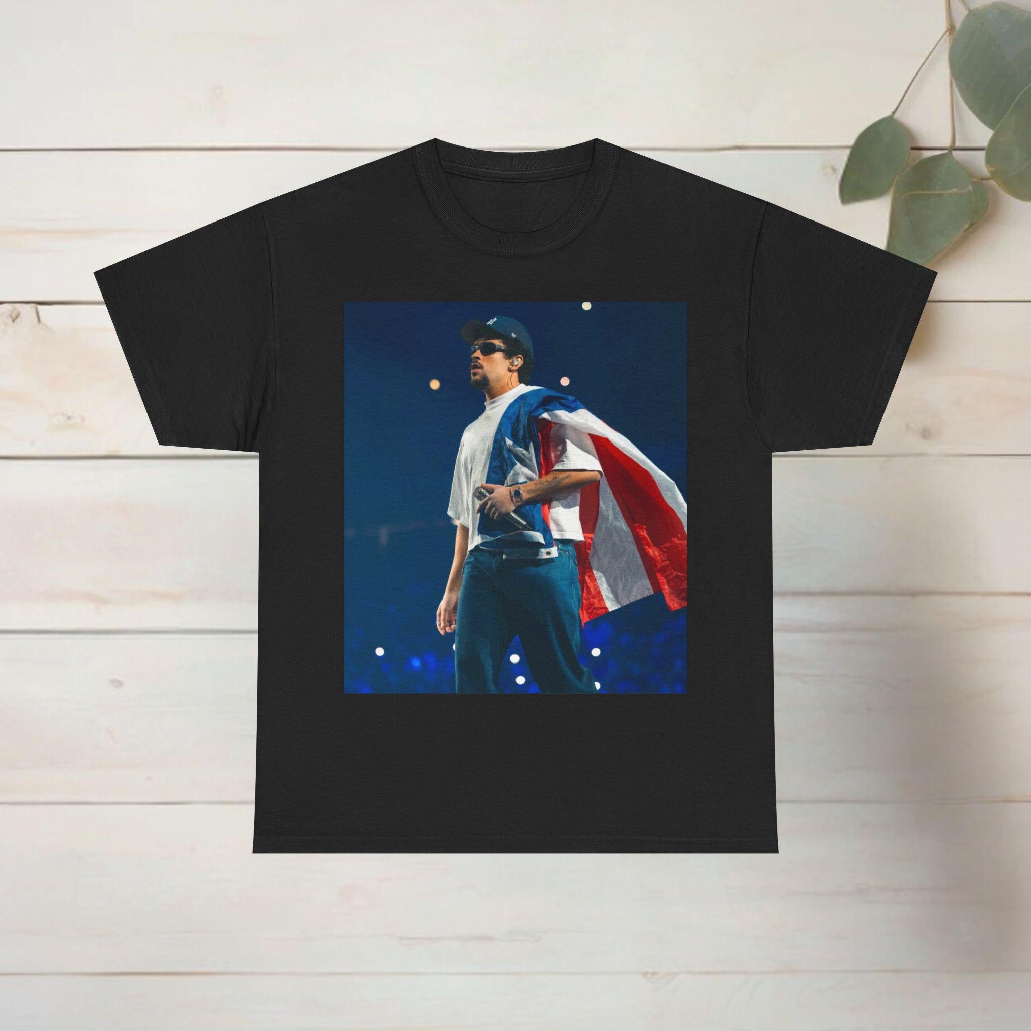 Puerto Rico Flag Tee: Retro Music Fan Shirt Comfort Colors ®