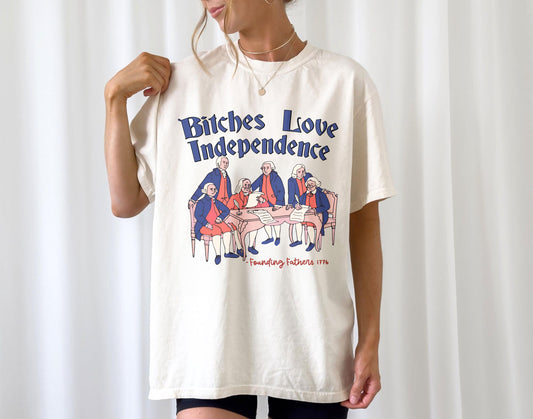 Babes Love Independence Shirt, Thomas Jefferson Funny 4th of July Tee, Independence Day & Memorial Day top, cotton unisex fit, gift for women men