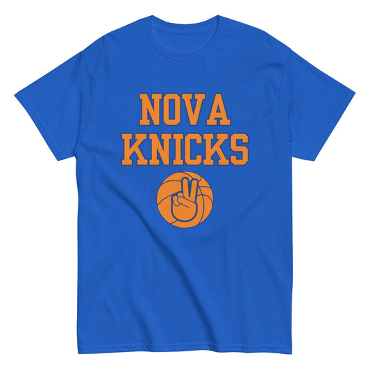 Nova New York Basketball T-Shirt, Unisex Cotton Tee, Relaxed Fit Game Day Outfit, Summer Streetwear Gift for Men & Women