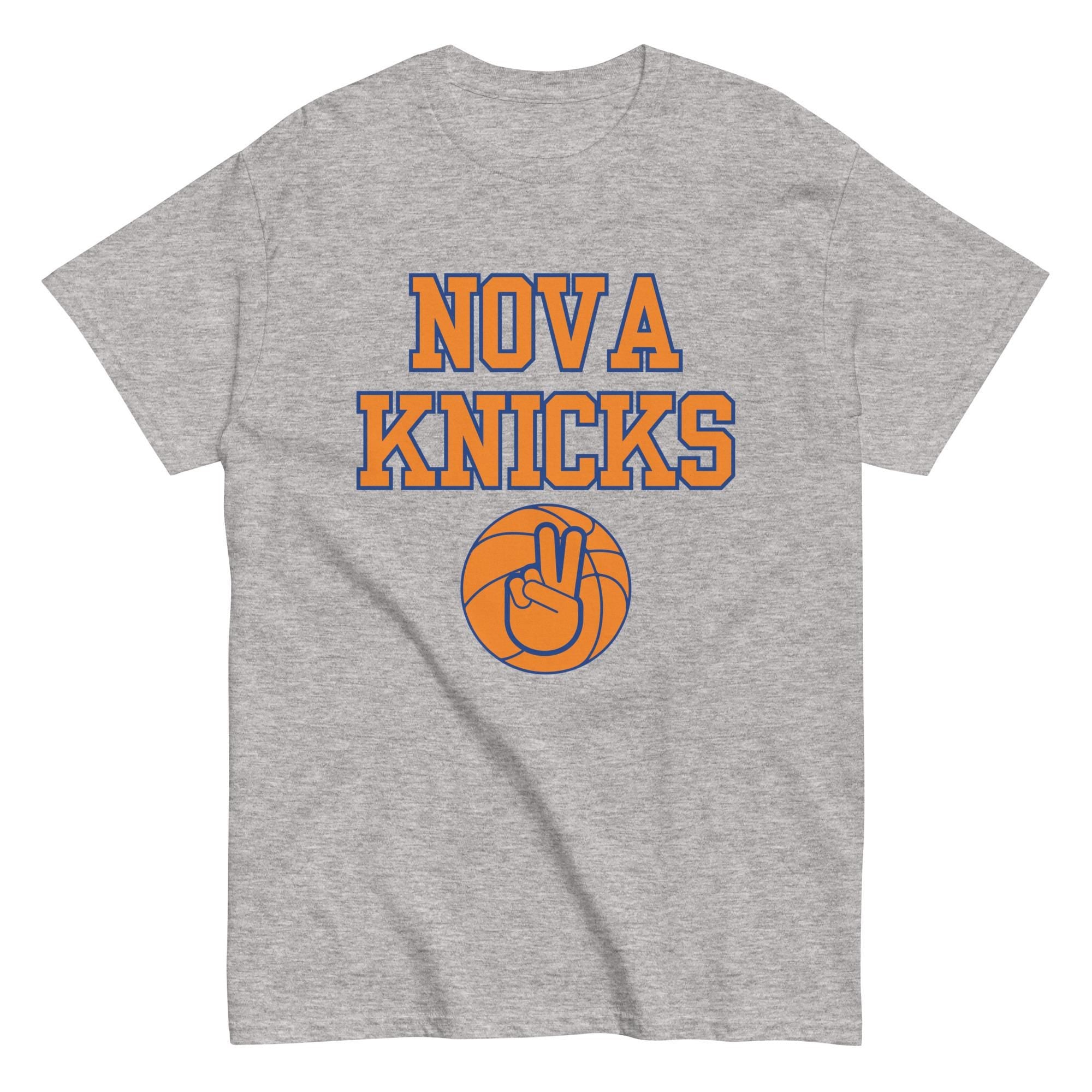 Nova New York Basketball T-Shirt, Unisex Cotton Tee, Relaxed Fit Game Day Outfit, Summer Streetwear Gift for Men & Women